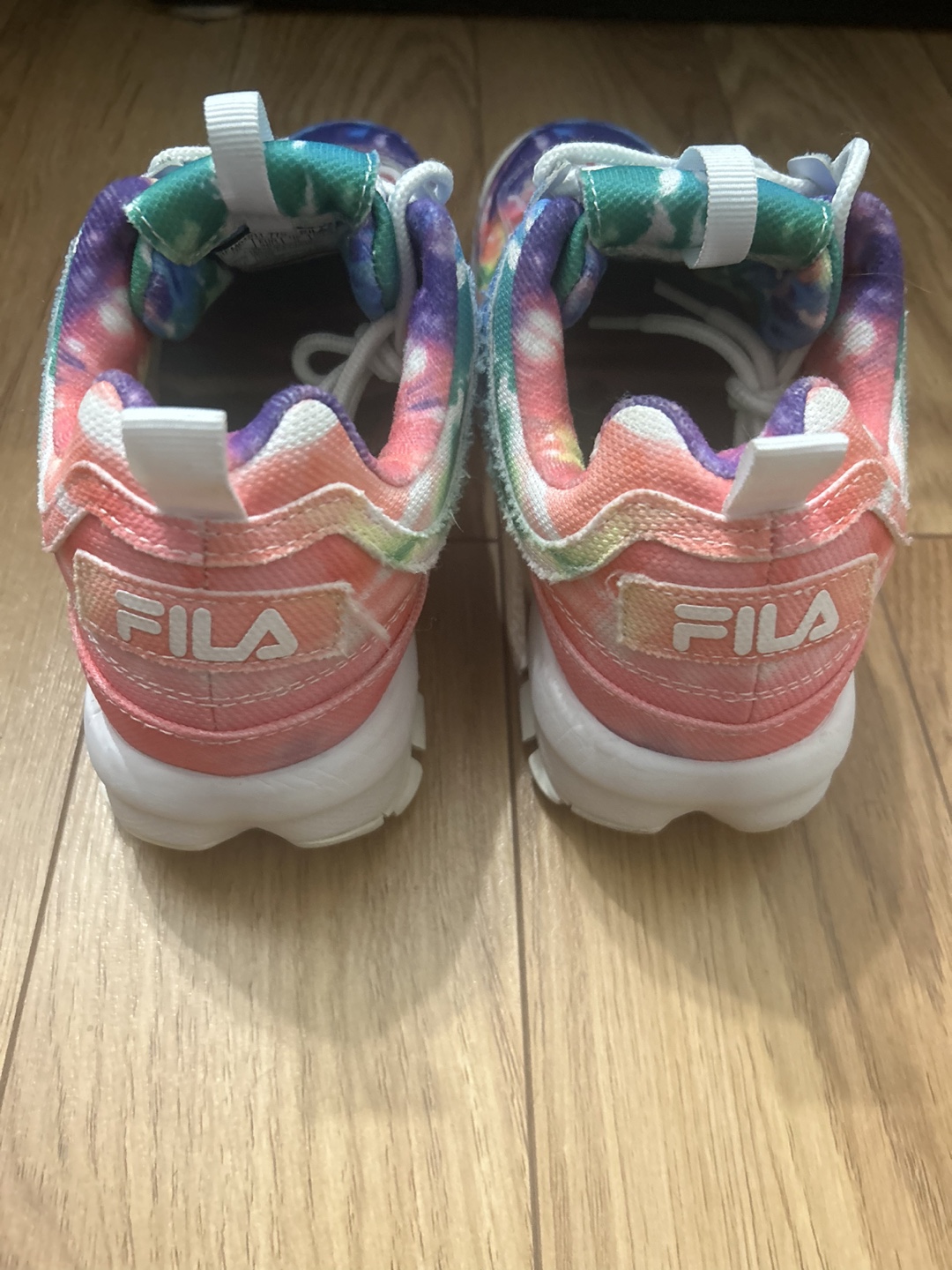 Fila Disruptor II Tie-Dye Sneakers - Women's Size 6 - photo 3