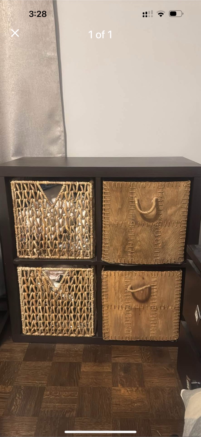 Cube Organizer with  Baskets