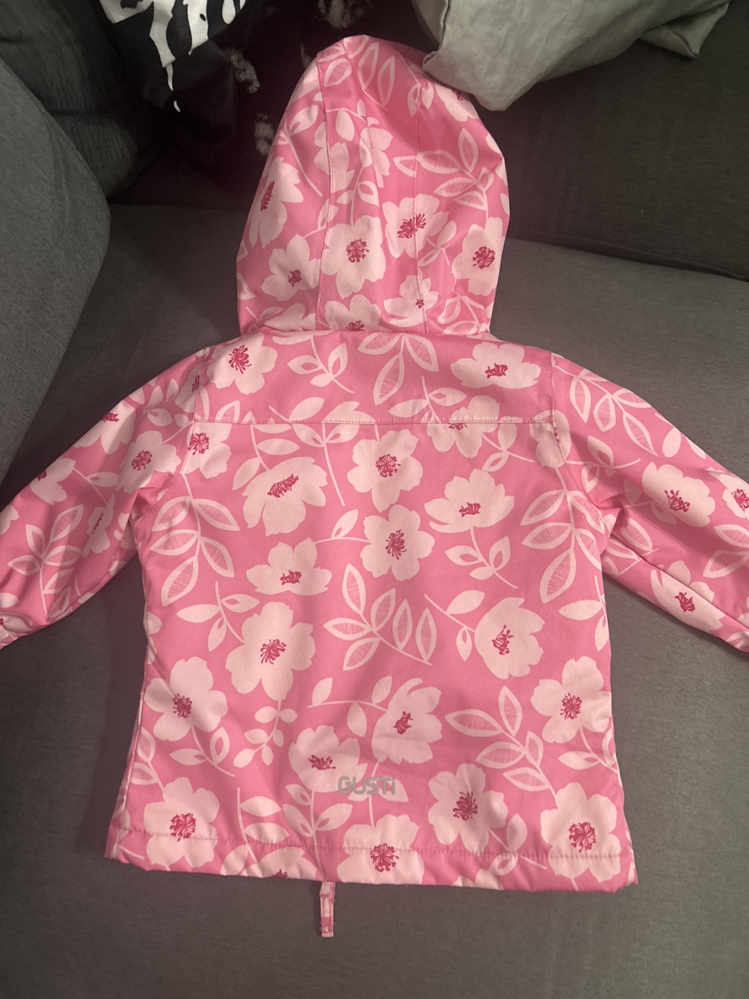 Gusti 18M Pink Floral Rainsuit - photo 3