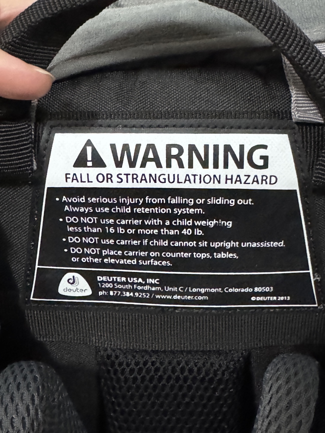 Deuter Kid Comfort 3 Backpack carrier - photo 2