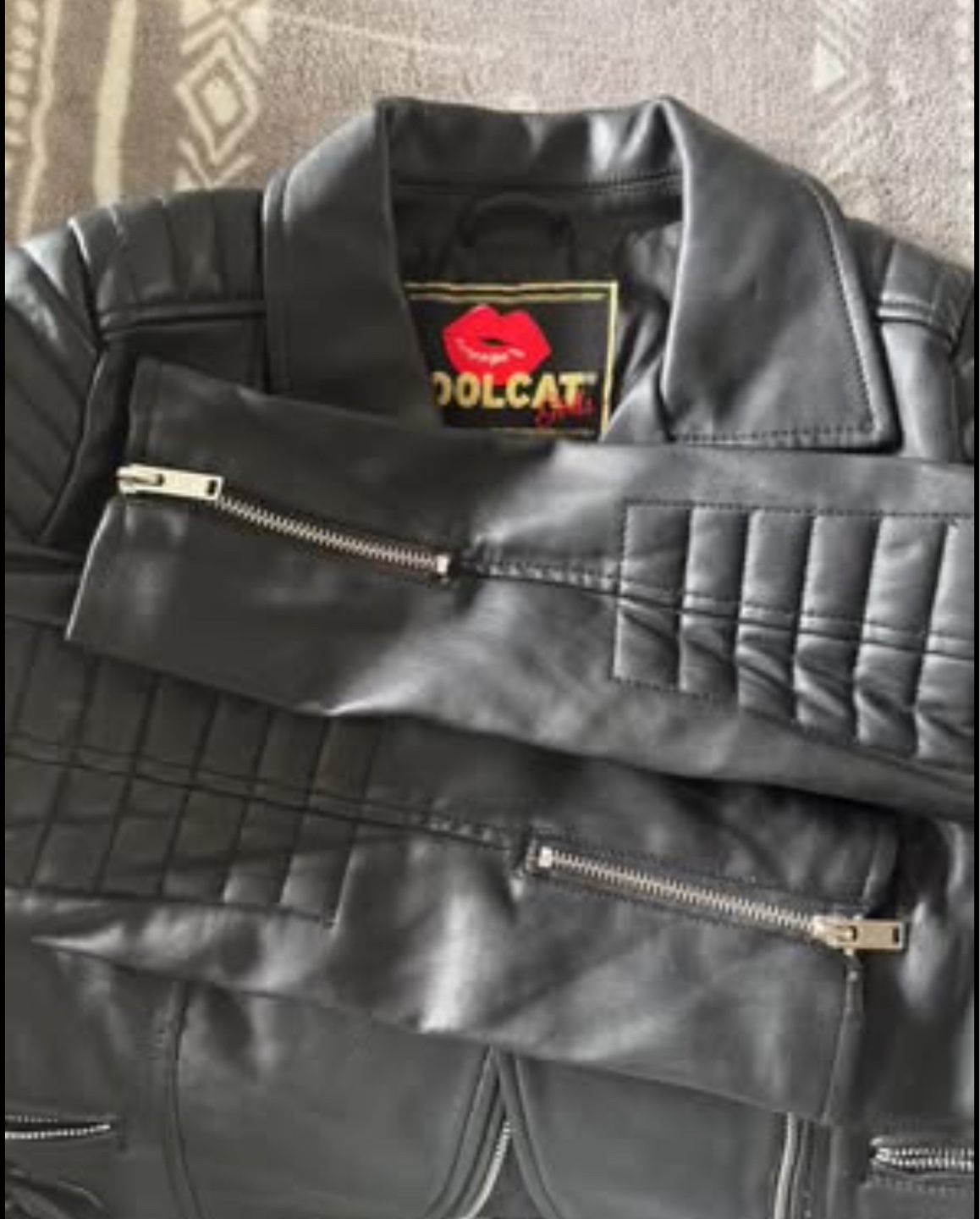 Kids leather jacket - photo 3