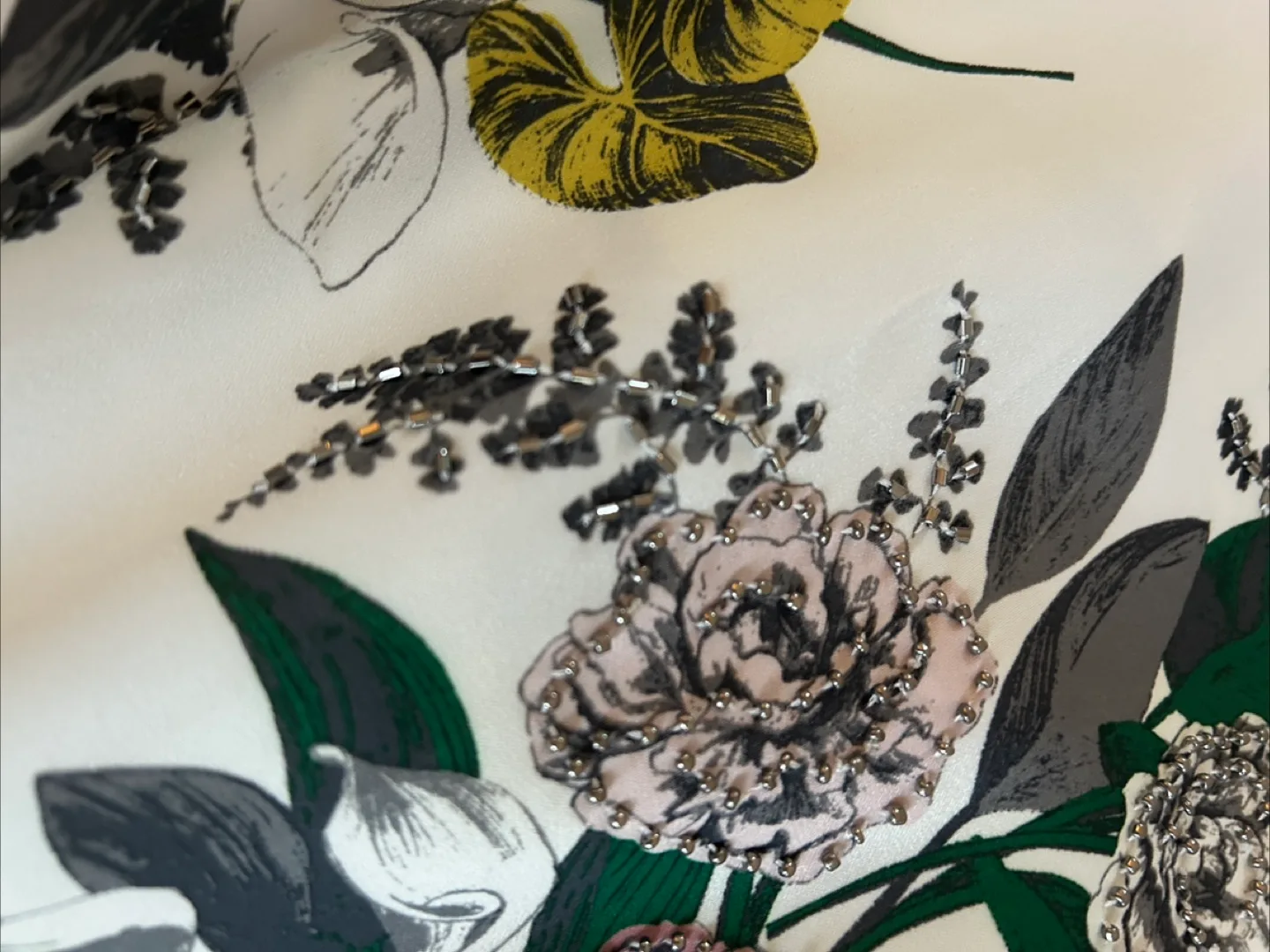 Gorgeous Floral Beaded Dress (8) image indicator(2)