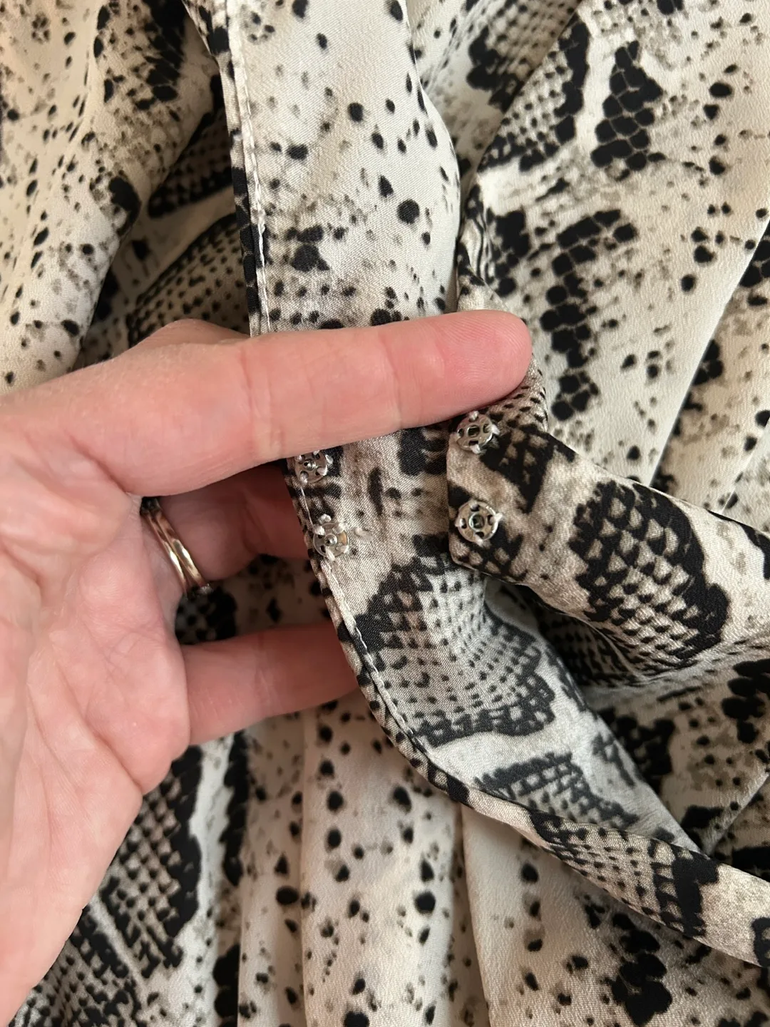 Presley Skye Snakeskin Dress (S) image indicator(3)