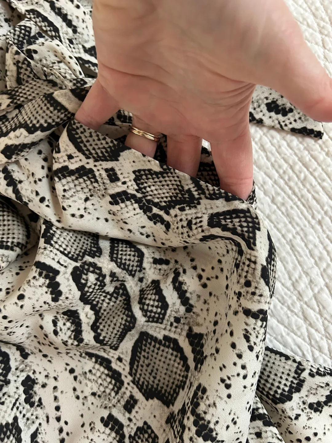 Presley Skye Snakeskin Dress (S) image indicator(5)