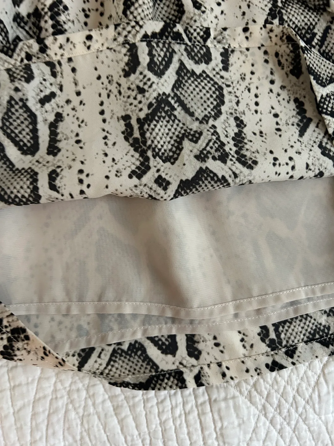 Presley Skye Snakeskin Dress (S) image indicator(4)