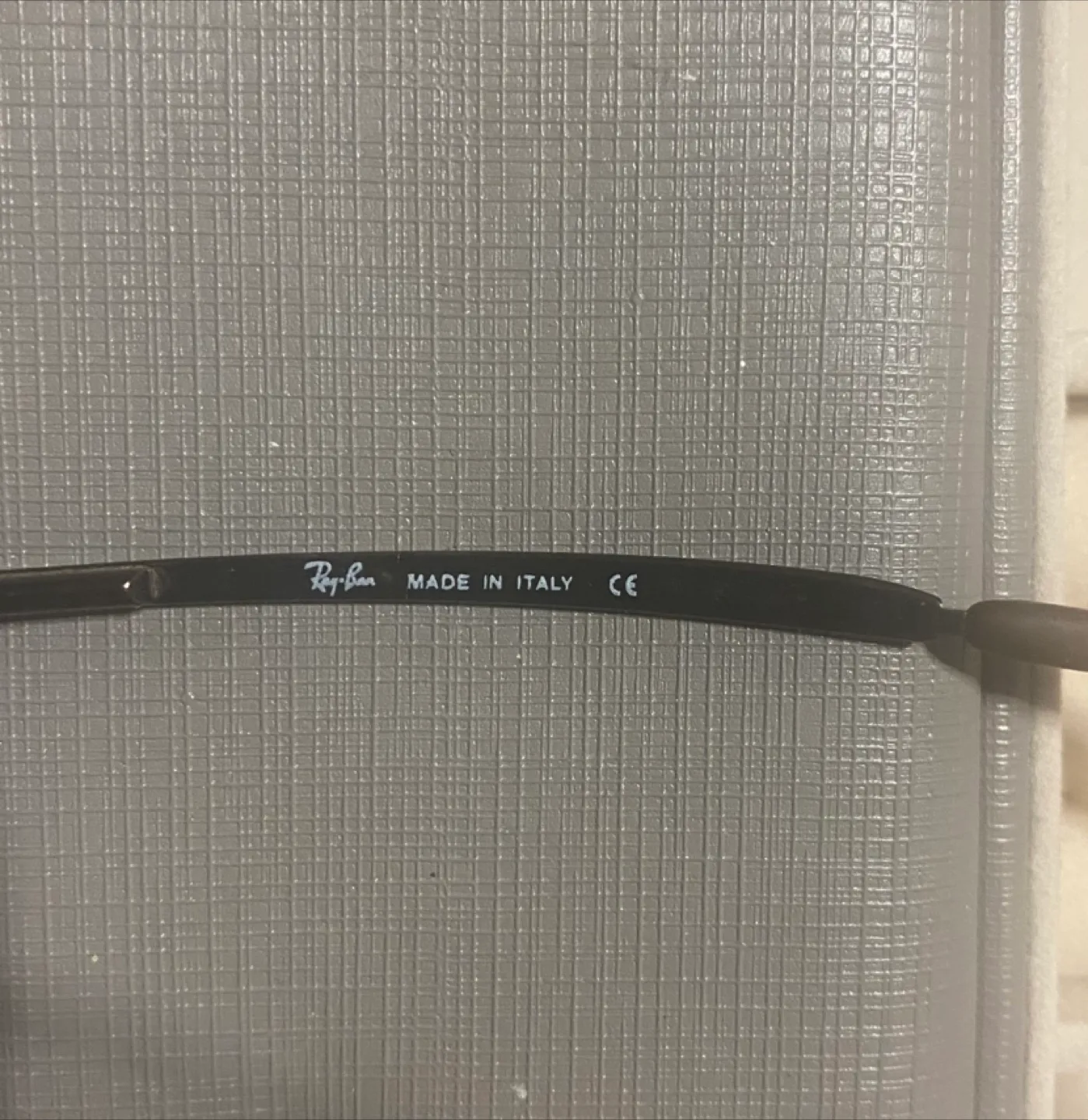 RAY BAN ITALY Sleek Brown Half Rimless Wrap Sunglasses image indicator(7)