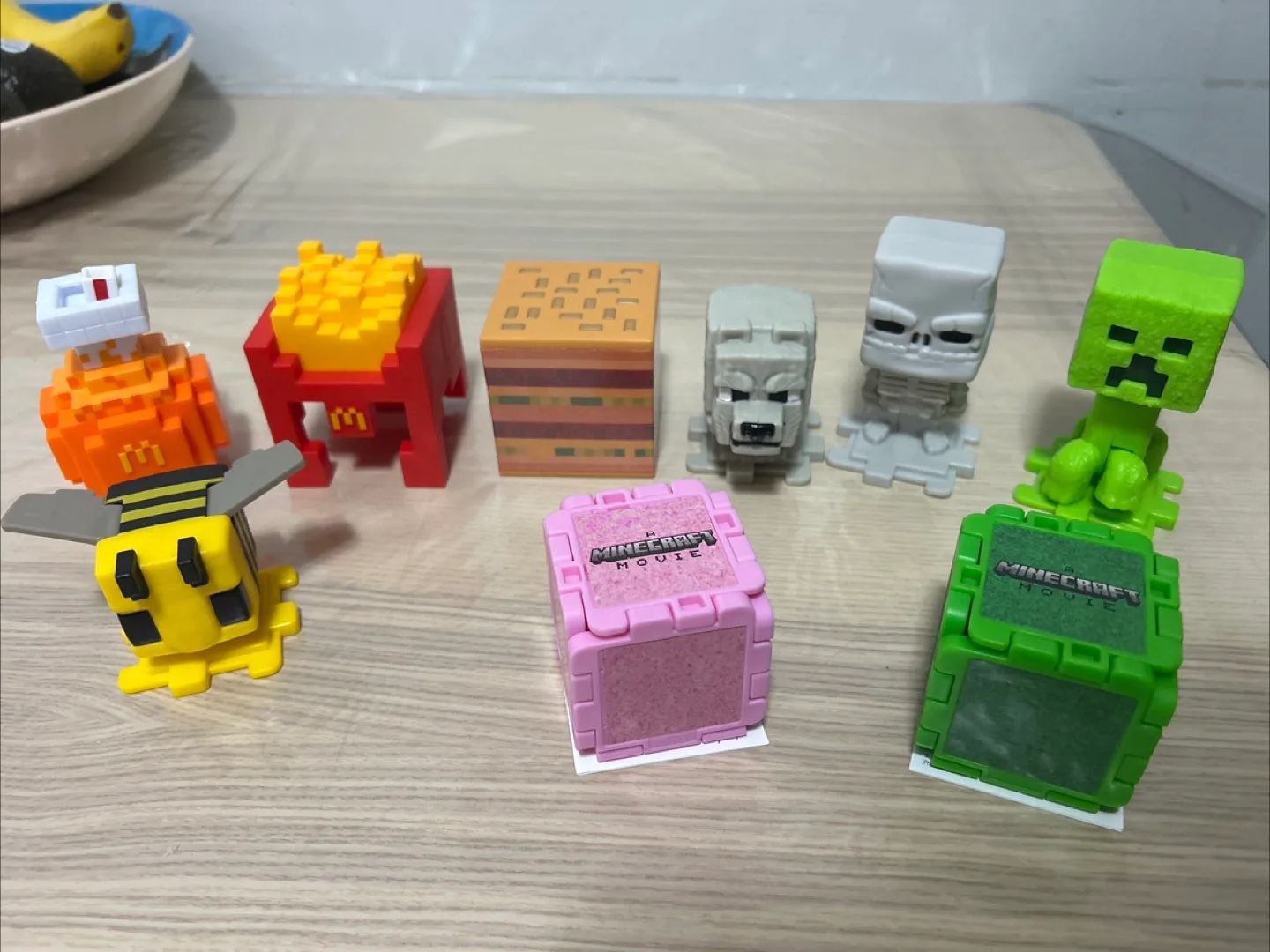Minecraft Movie Happy Meal Toys thumbnail