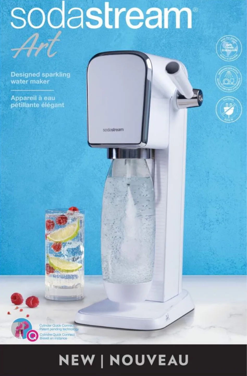 Brand New SodaStream ART™ Fizzi Sparkling Water Maker image indicator(8)
