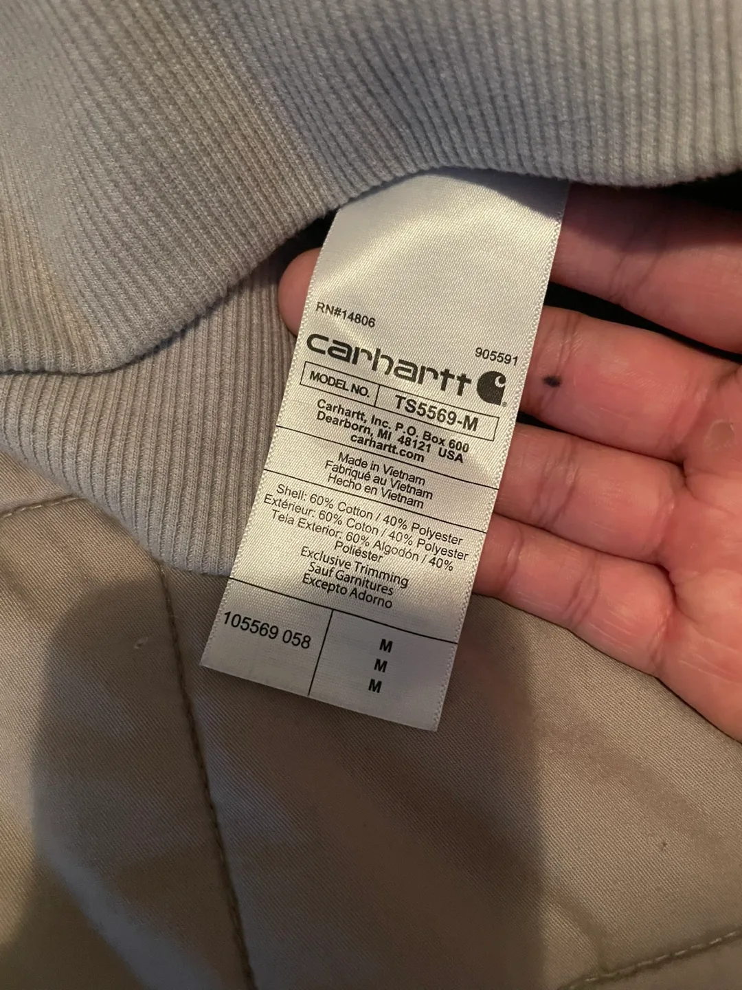 Carhartt Force Relaxed Fit Hoodie - Size M image indicator(3)