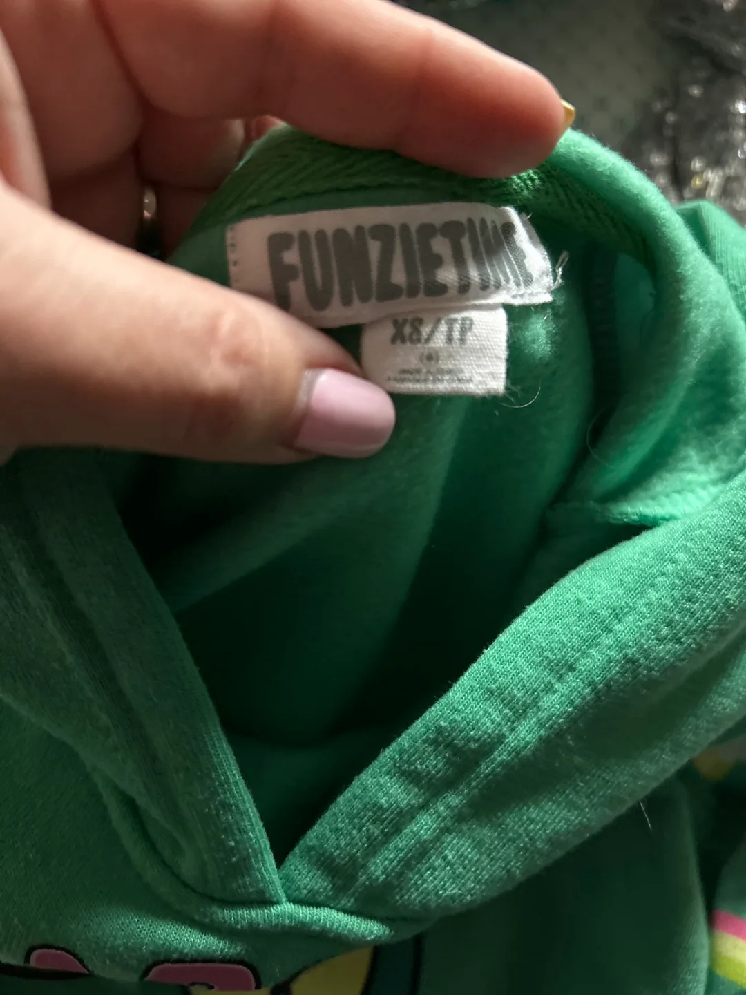 FunzieTime Avocado Hoodie - Size XS/TP image indicator(3)