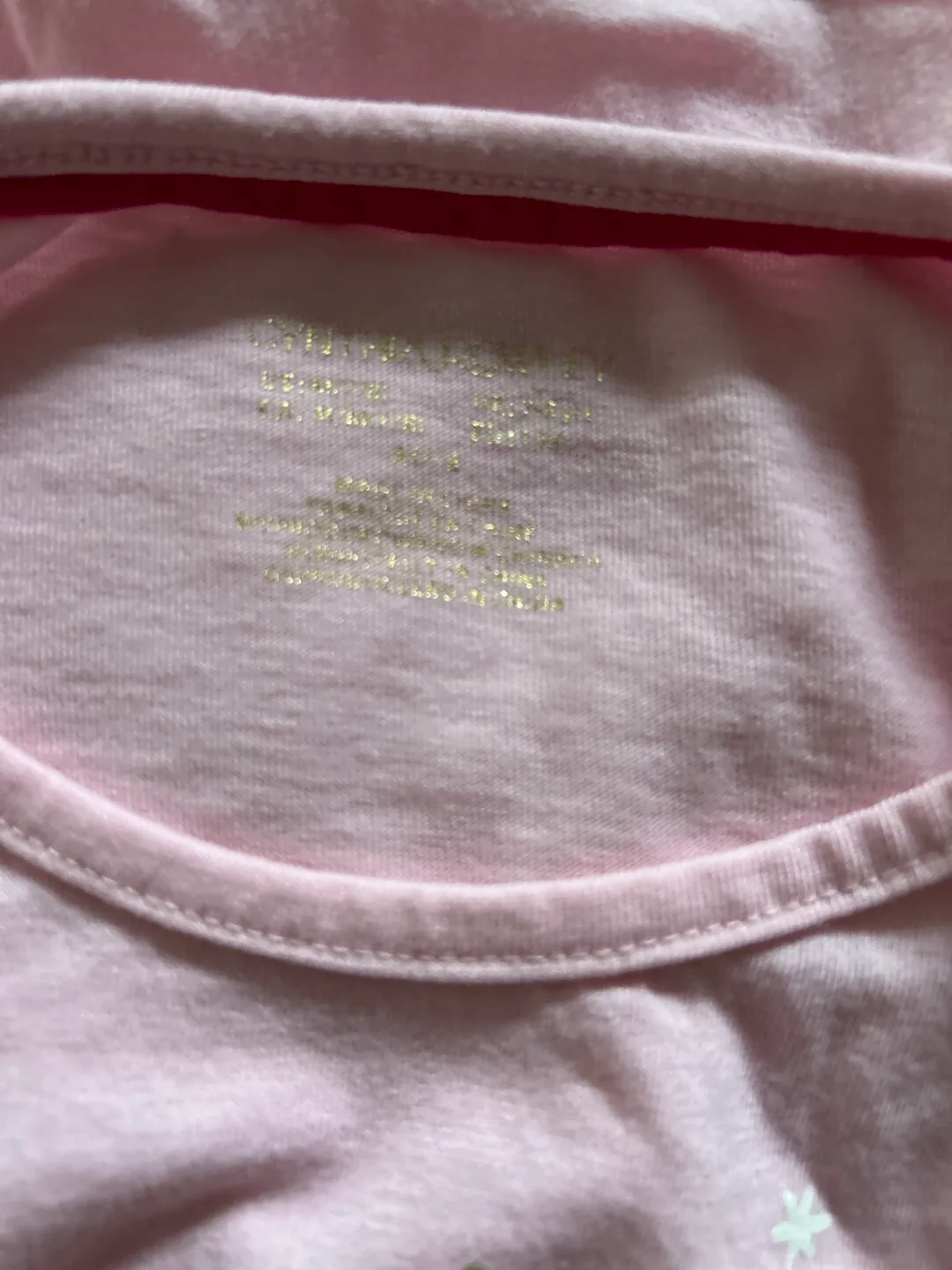 Girls Pink Reindeer Long Sleeve Shirt Size 18-24 Months image indicator(2)