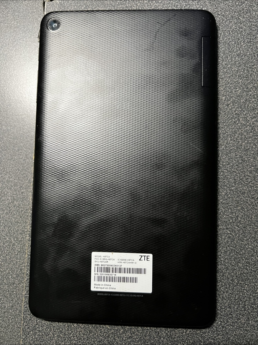 ZTE K87CA Android Tablet - photo 3