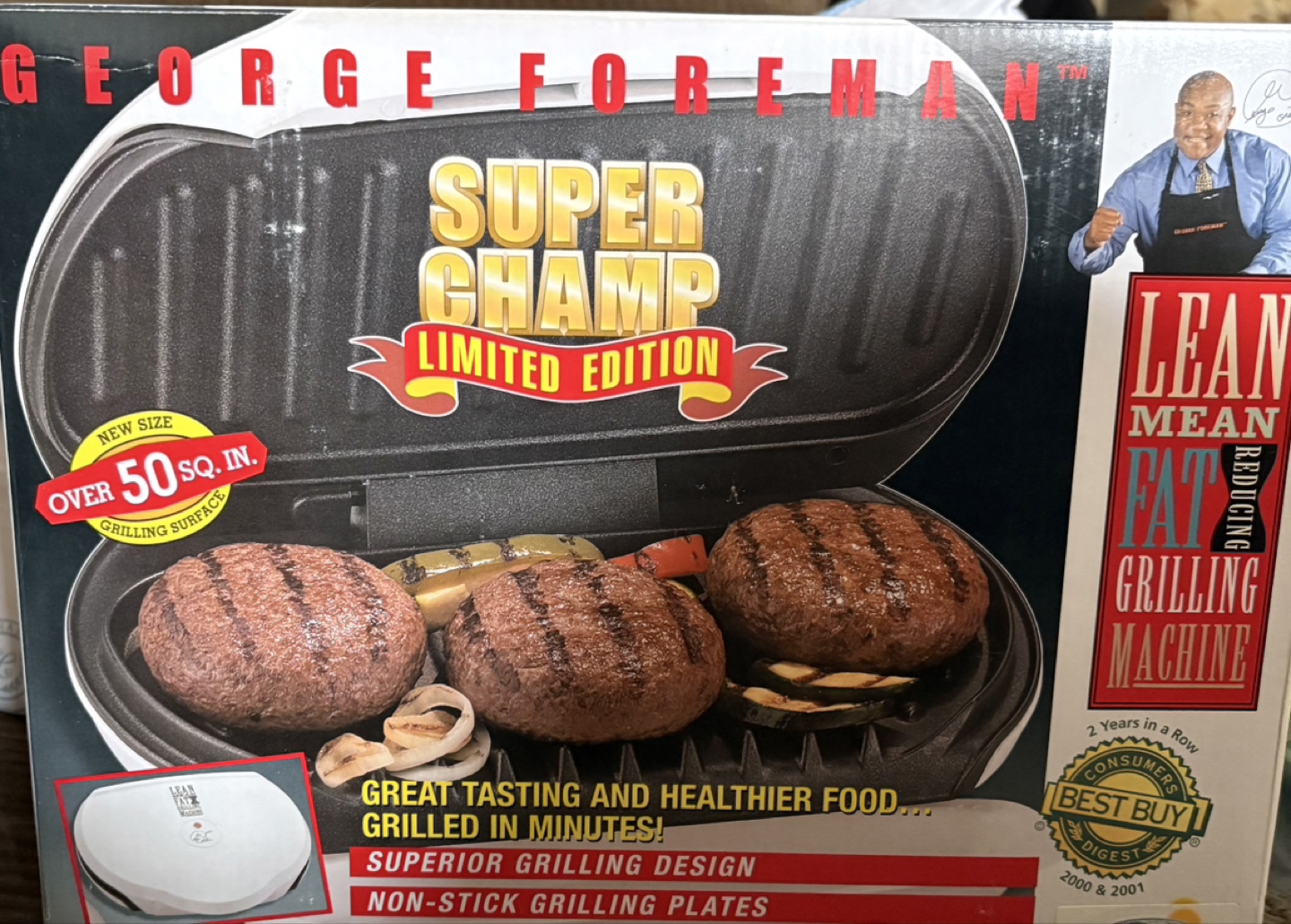 💚 George Foreman Limited Edition Machine