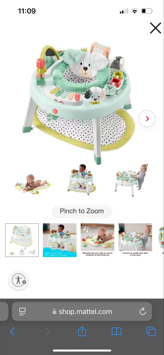 Fisher-Price 3-In-1 Baby Activity Center image indicator(4)