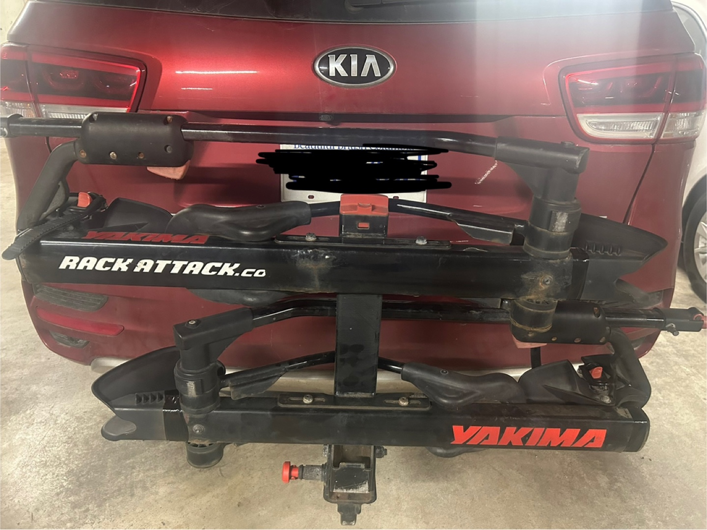 Yakima HoldUp 2 Bike Rack for 1-1/4”