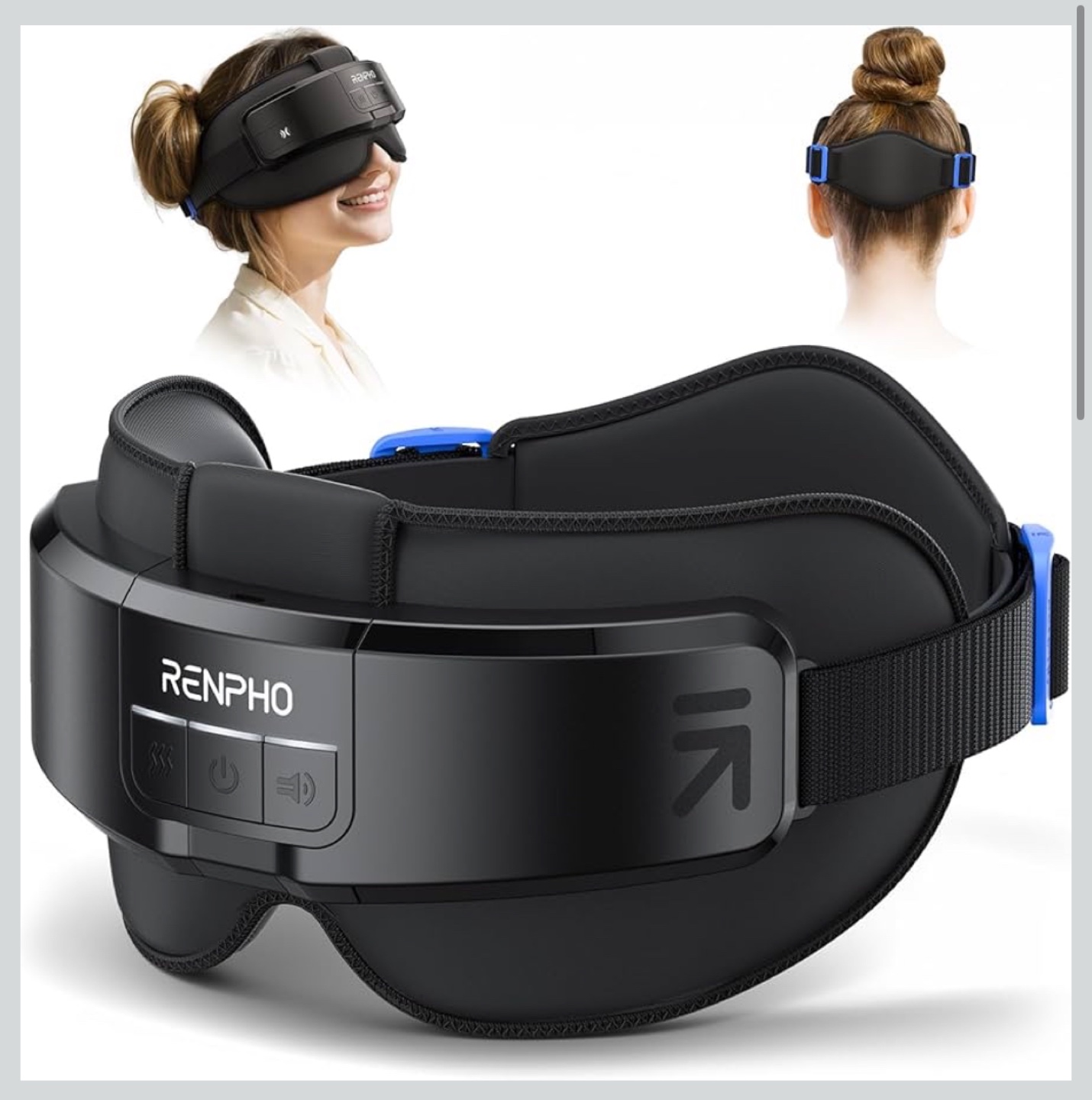 BRAND NEW IN BOX - RENPHO Bluetooth Head & Eye Massager