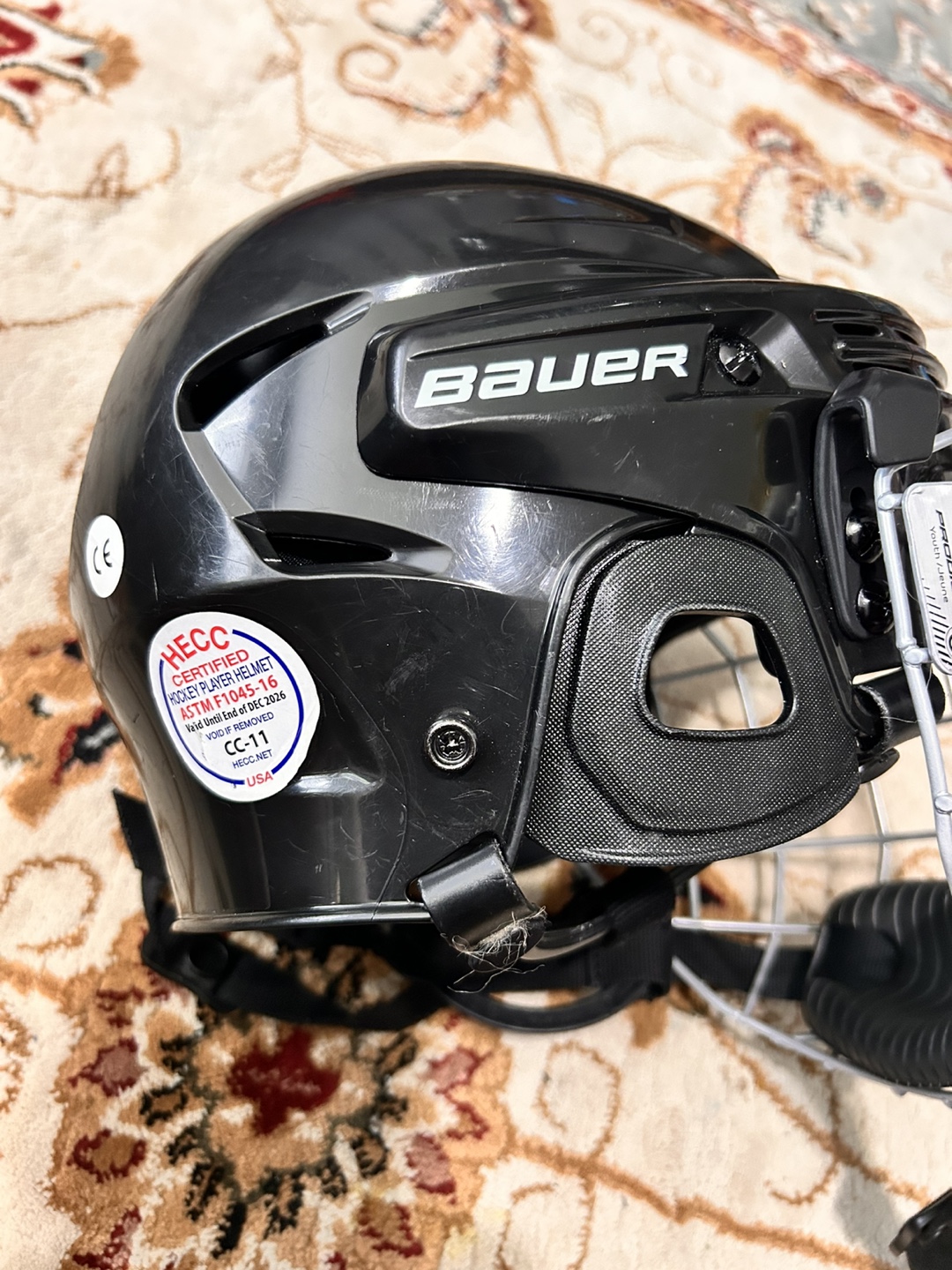 Bauer Prodigy Youth Hockey Helmet with Cage - photo 3