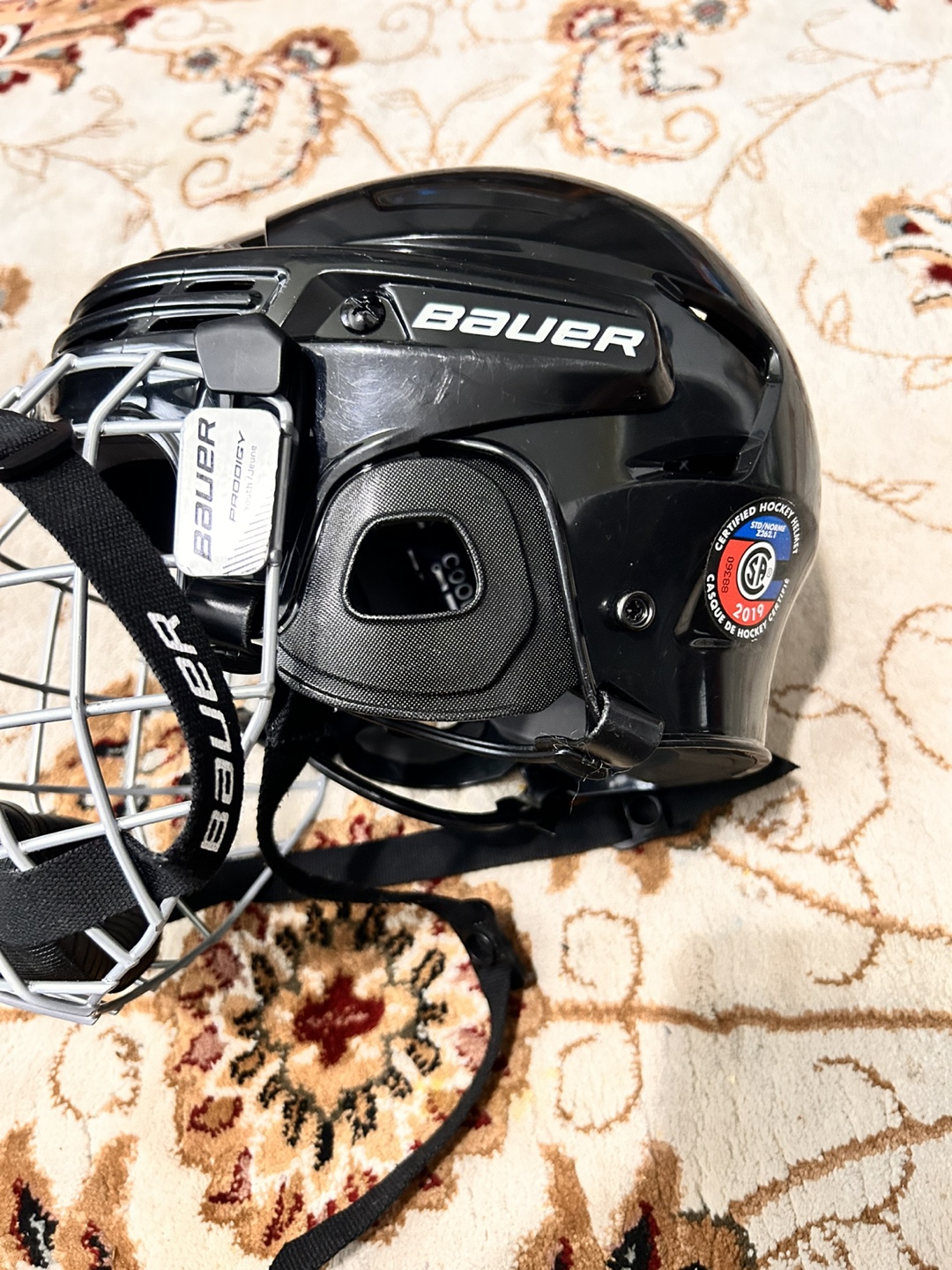 Bauer Prodigy Youth Hockey Helmet with Cage - photo 2
