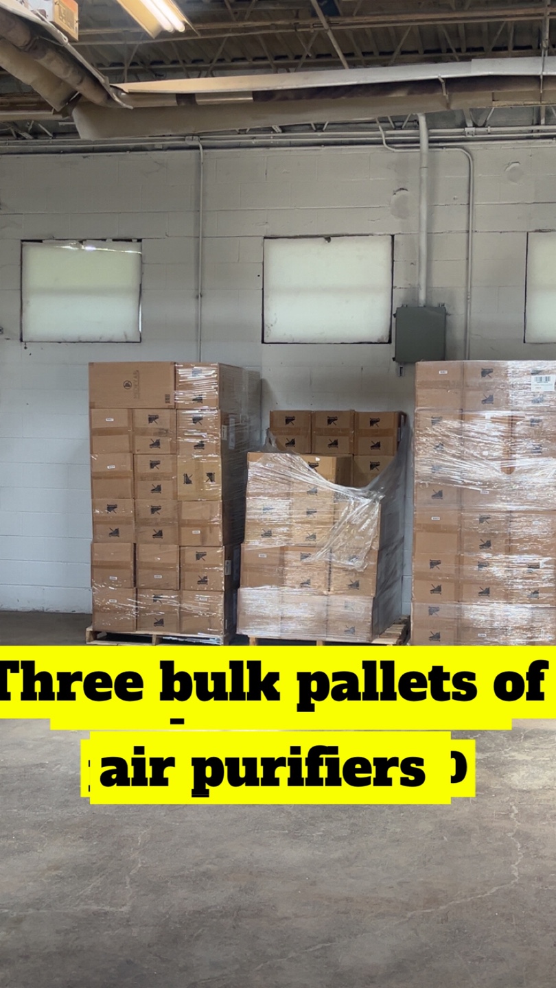 Three Pallets of Air Purifiers - Bulk Sale