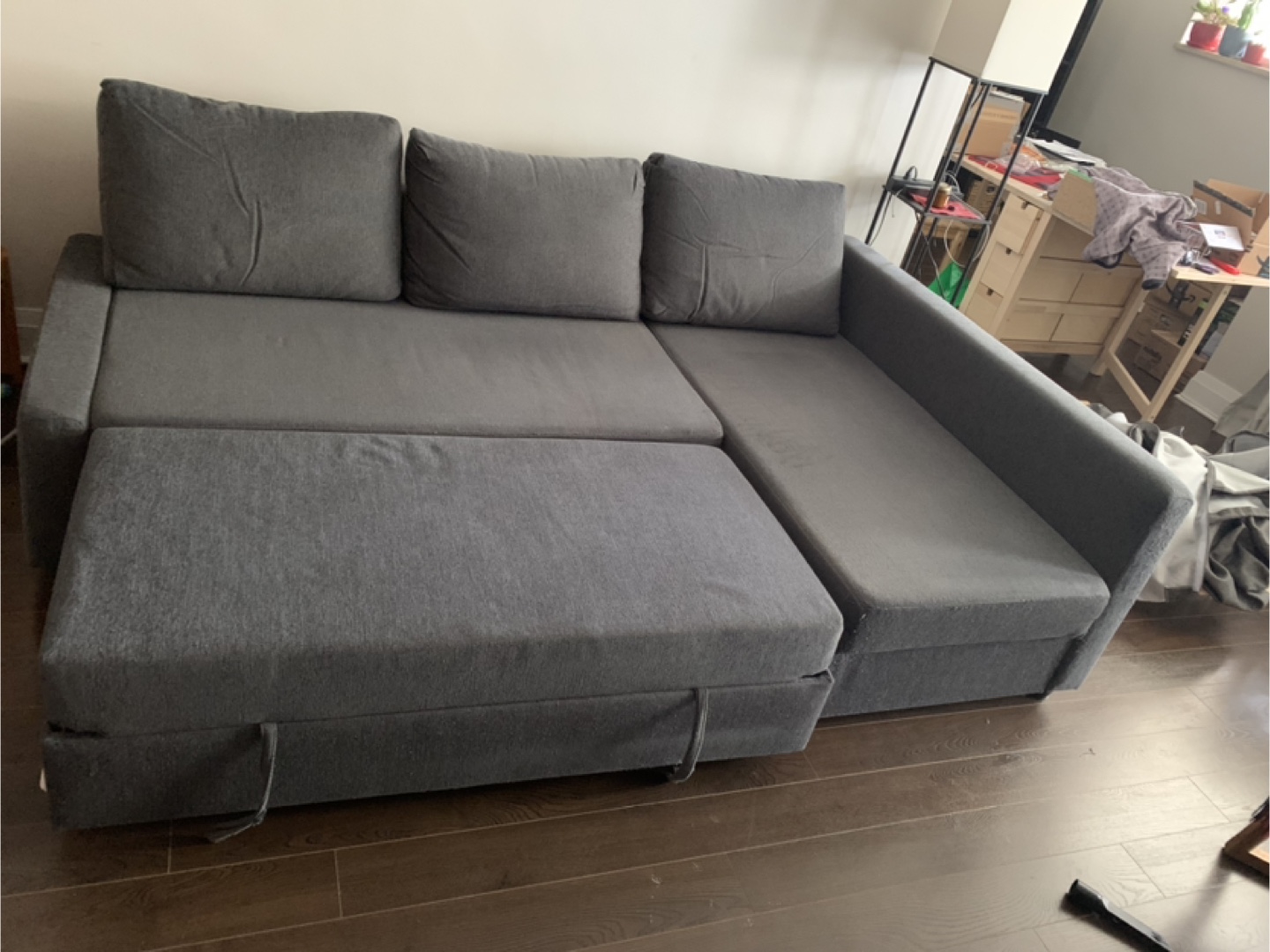 IKEA Friheten Corner Sleeper Sofa - Grey - photo 2