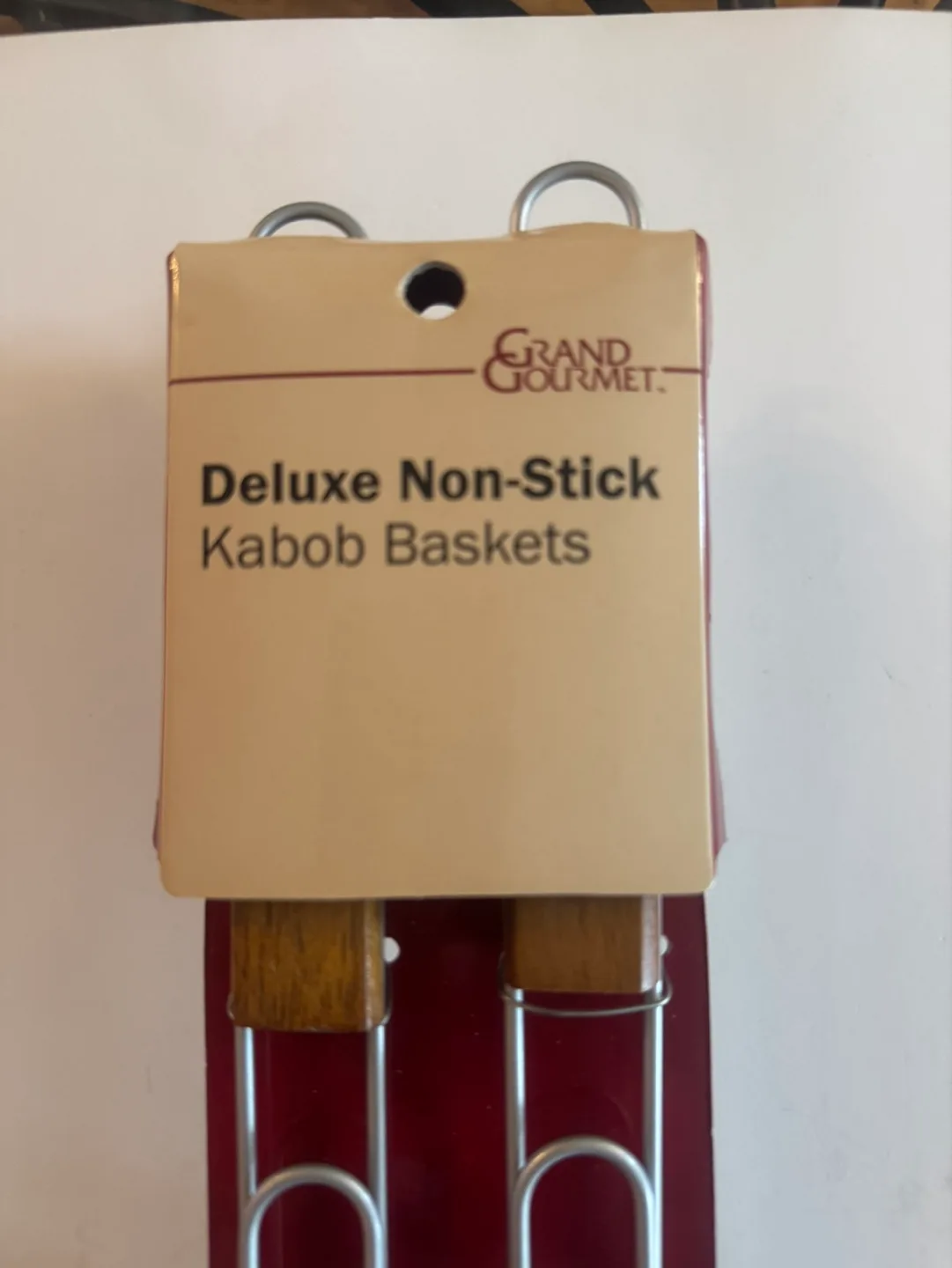 Grand Gourmet Deluxe Non-Stick Kabob Baskets - 2 Pack image indicator(3)