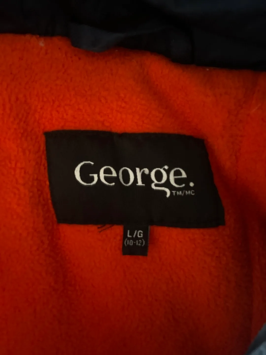 George Boys' Size L/G (10-12) Winter Jacket image indicator(2)