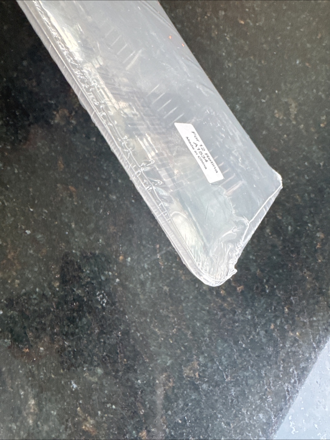 Clear Hard Plastic Case for 12 inch MacBook Pro Retina A1502 - photo 4