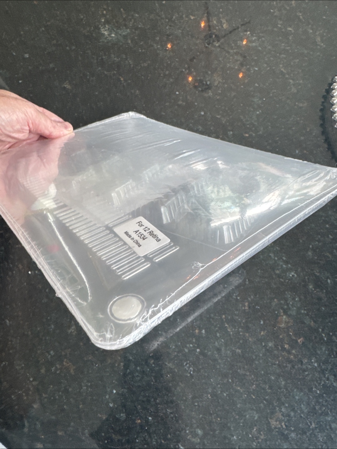 Clear Hard Plastic Case for 12 inch MacBook Pro Retina A1502