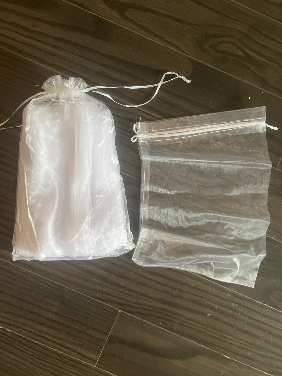 Organza Gift Bags - White image indicator(2)