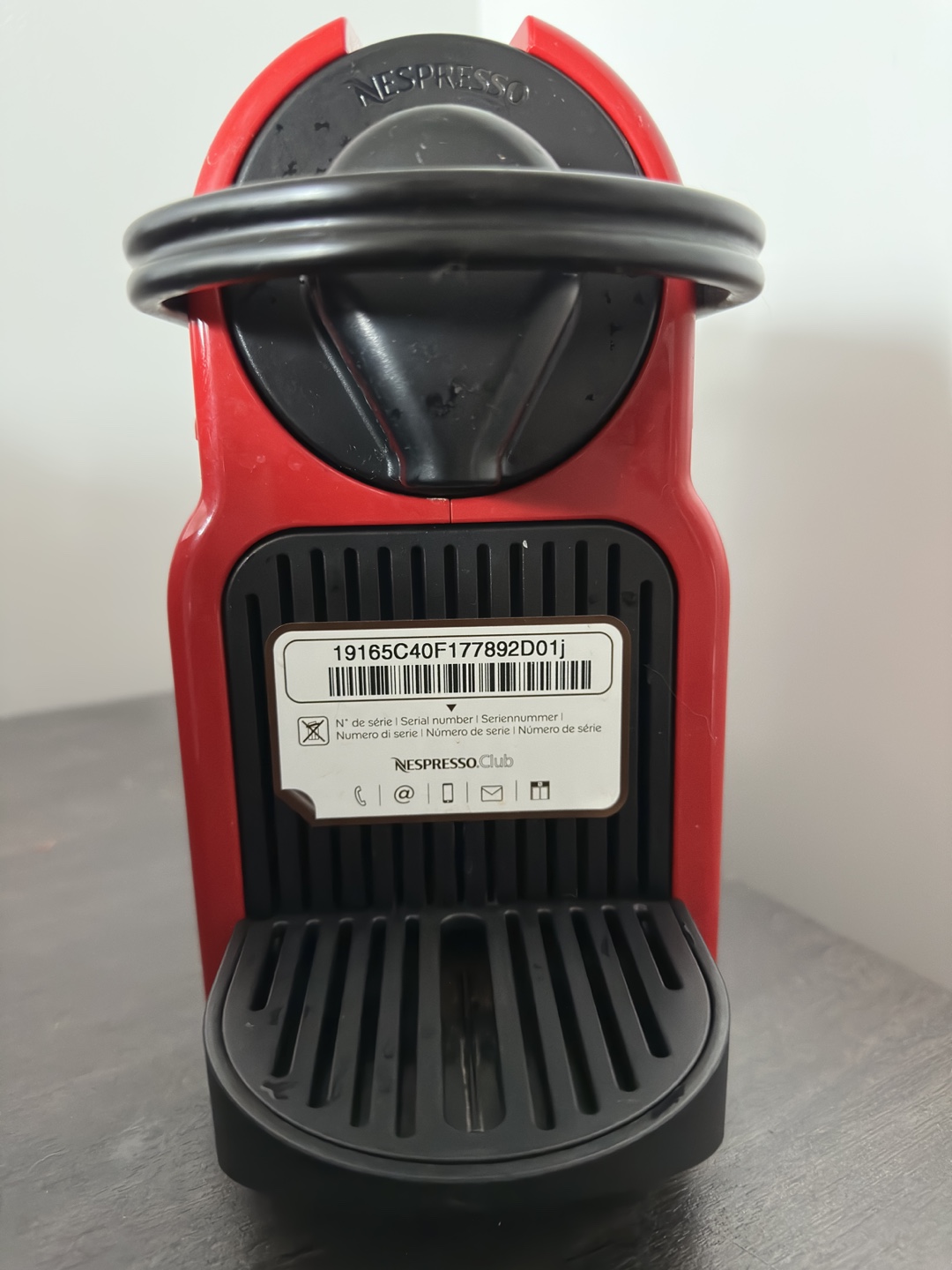 Nespresso Coffee Machine Red - photo 2