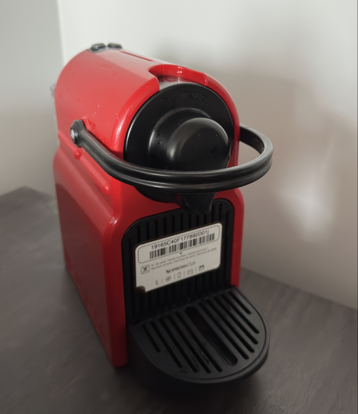 Nespresso Coffee Machine Red