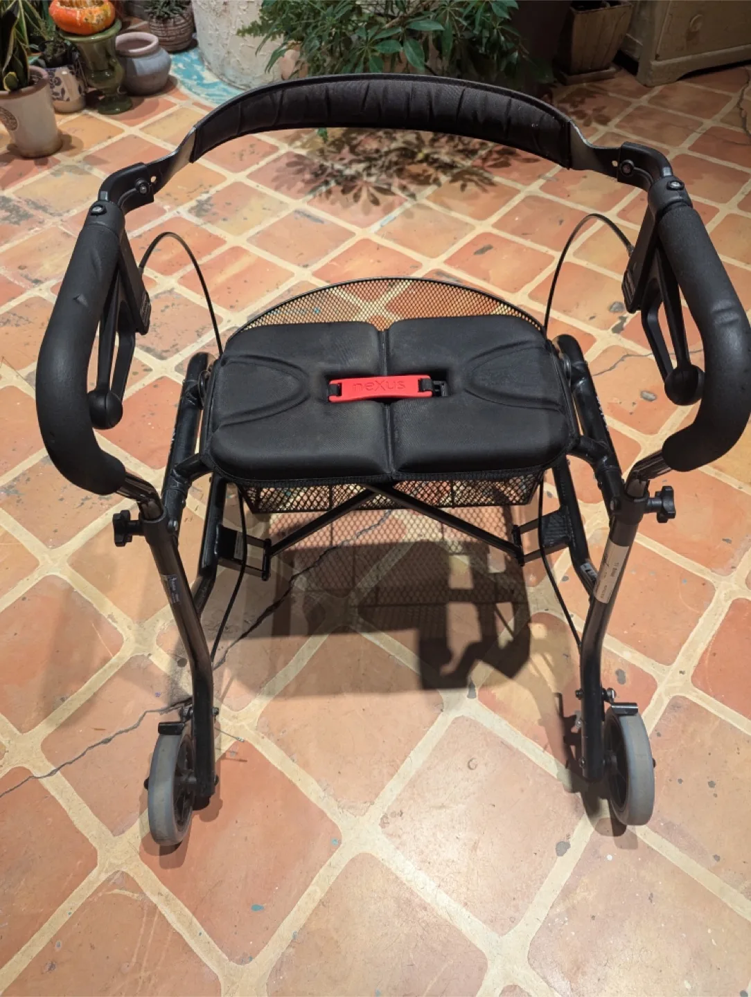 Nexus Rollator Walker with Seat and Basket thumbnail