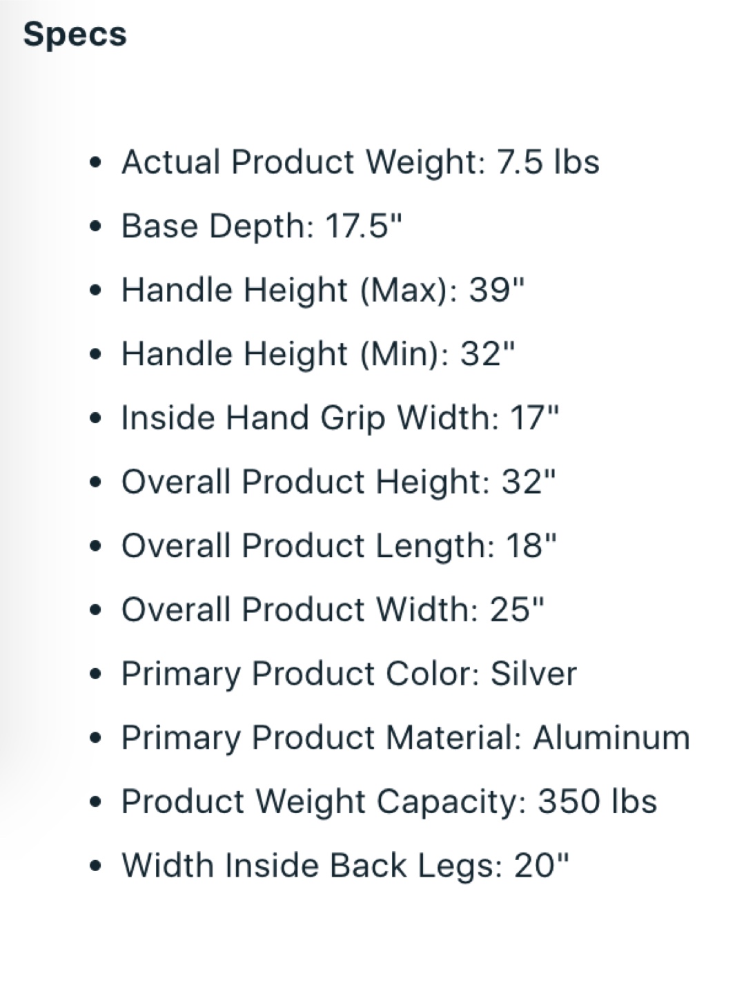 Drive Medical Aluminium Rolling Walker - photo 4