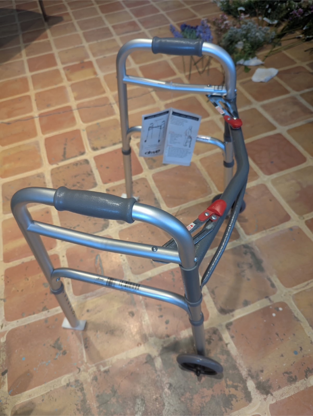 Drive Medical Aluminium Rolling Walker