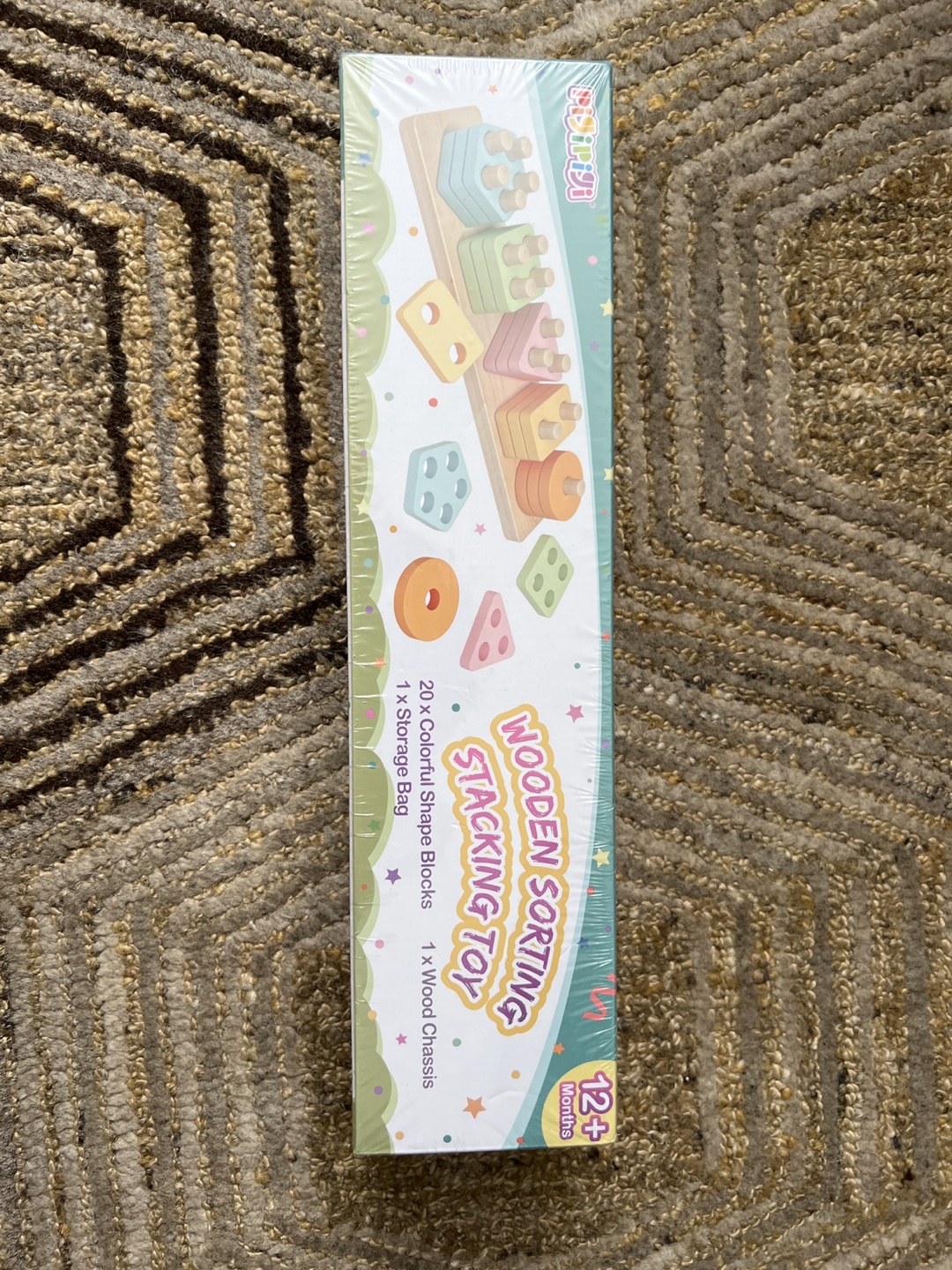 Wooden Stacking Toy for Toddlers