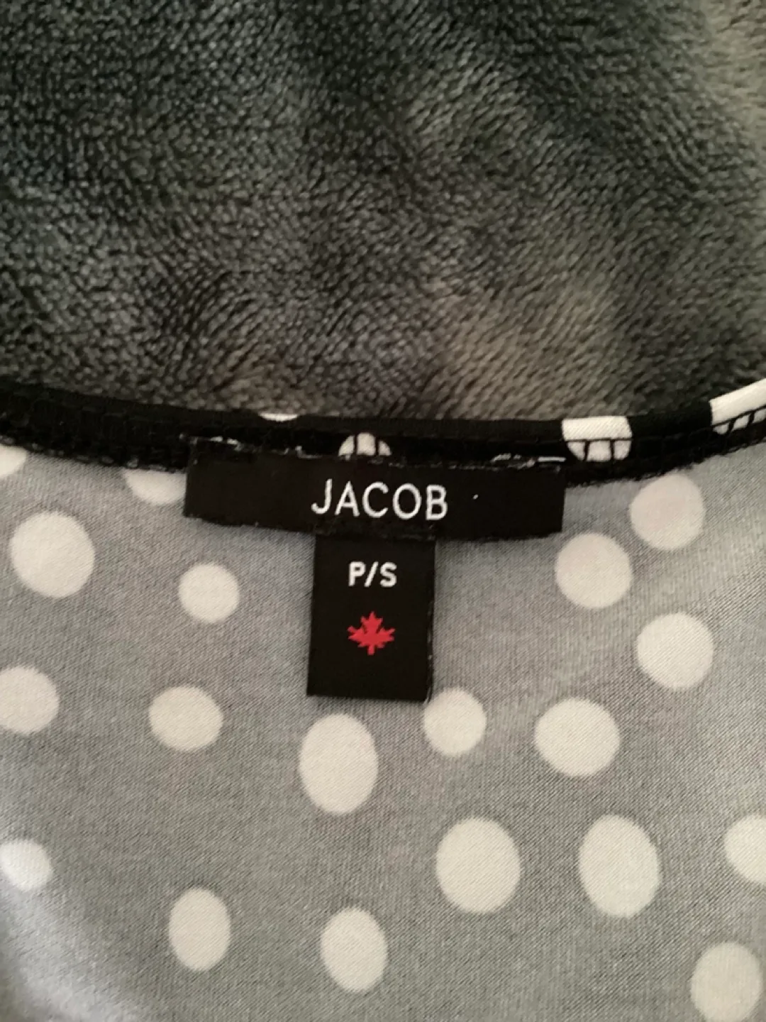 JACOB POLKA DOT WRAP TOP image indicator(4)