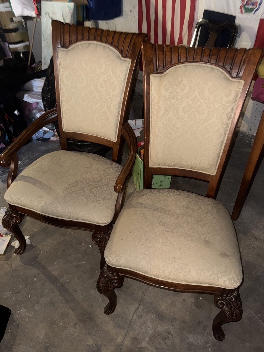 4 chairs  of Elegant Dining Chairs