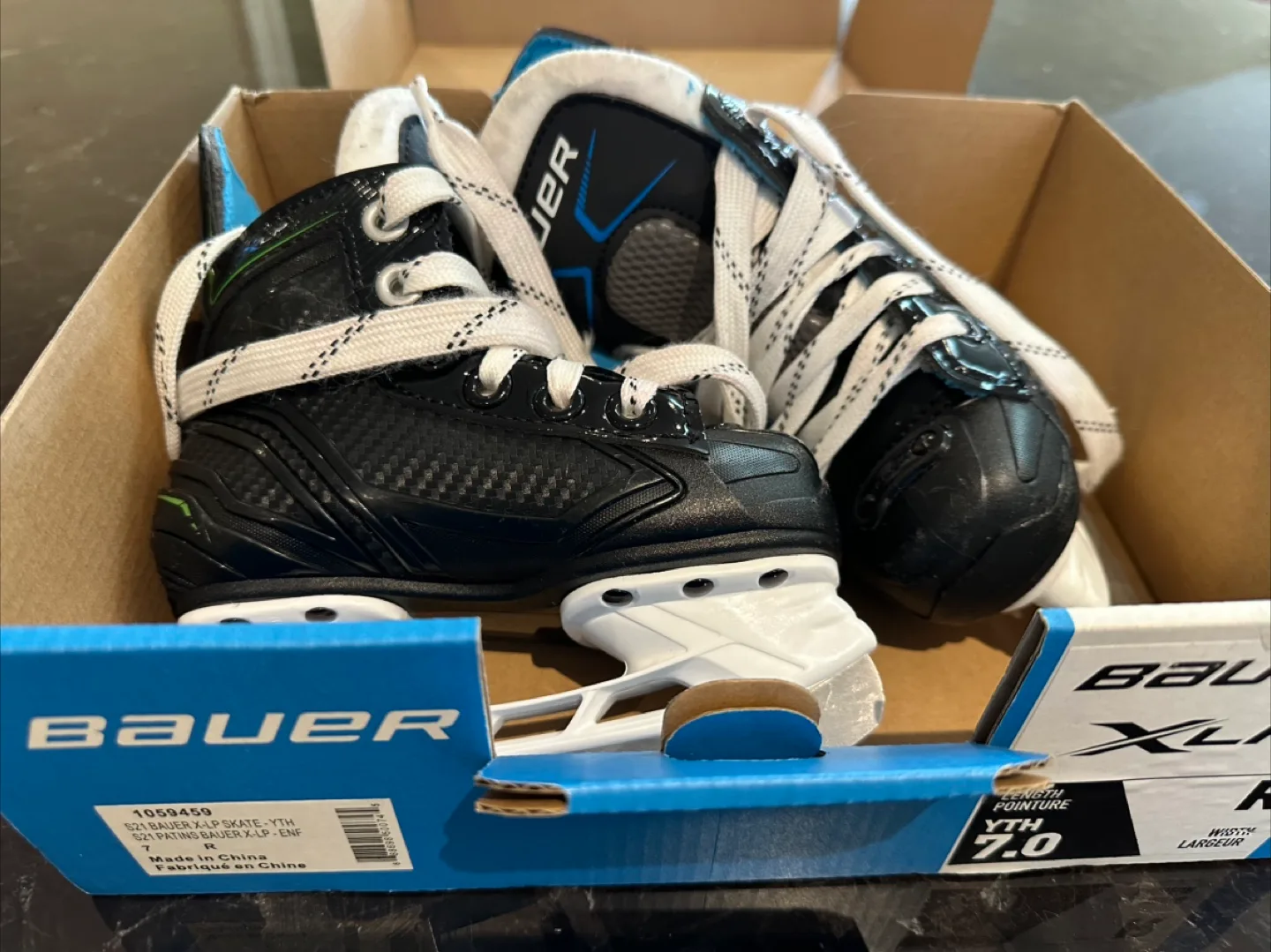 Bauer XLP Youth Hockey Skates Size 7.0 image indicator(2)