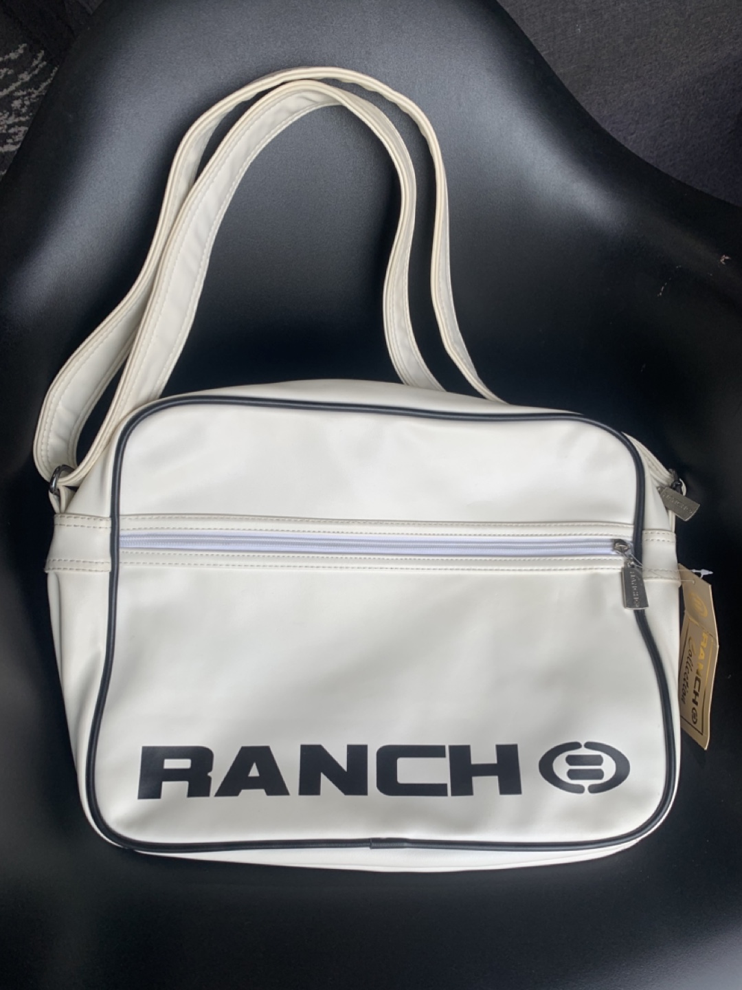 Rancho Vintage White Shoulder Bag