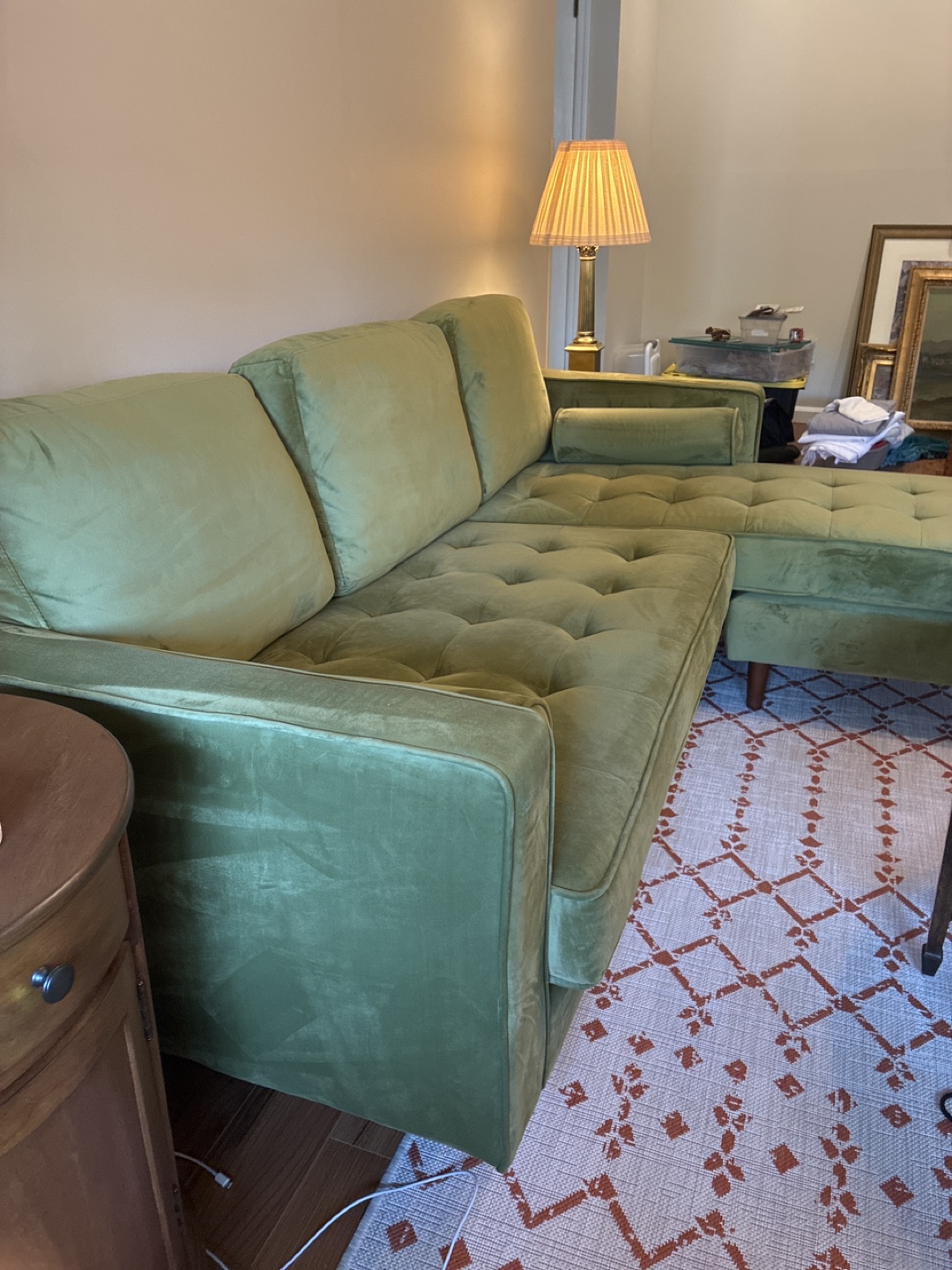 Geo 84” wide reversible sofa and chaise - photo 3