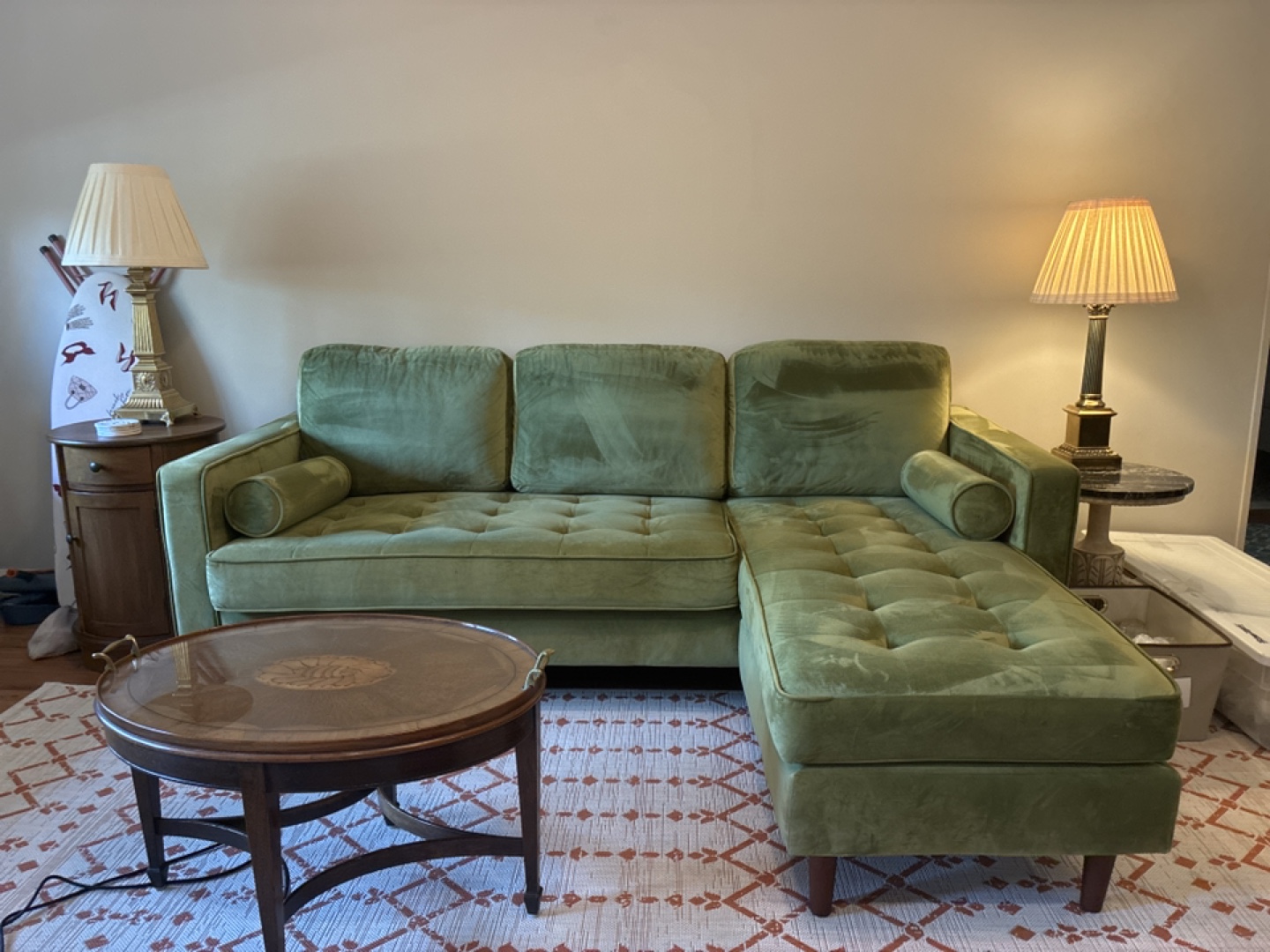 Geo 84” wide reversible sofa and chaise - photo 2