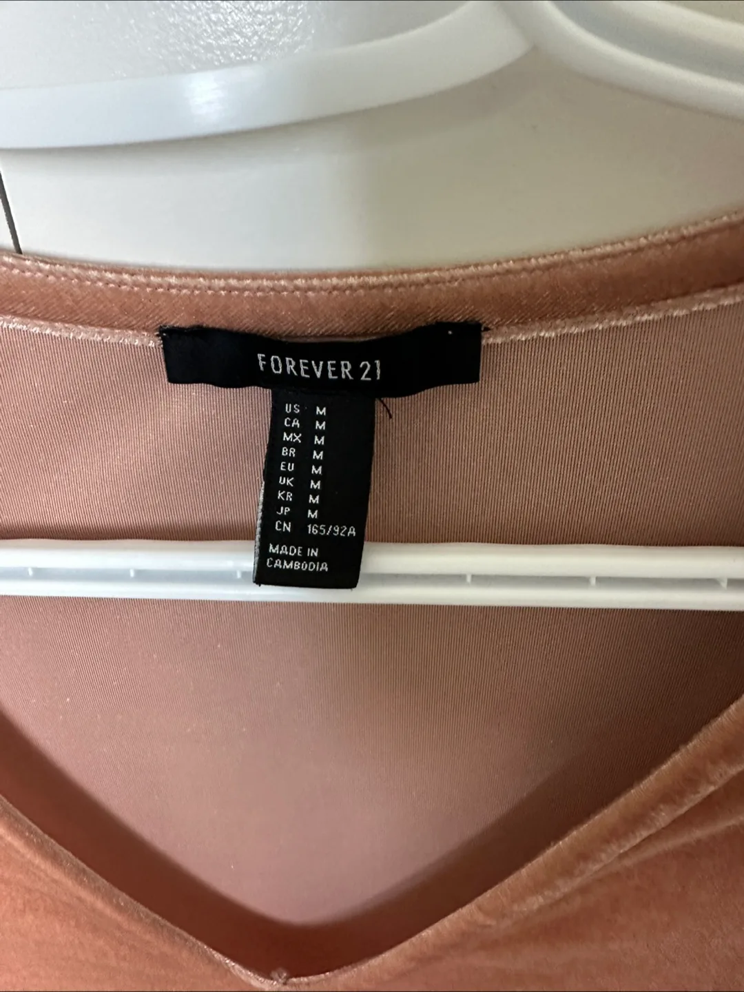 Forever 21 Velvet Mini Dress - Size Medium image indicator(2)