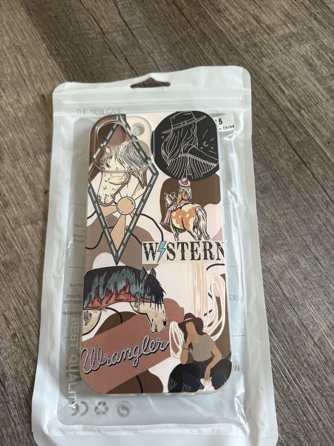 New Wrangler Western Phone Case iPhone 15