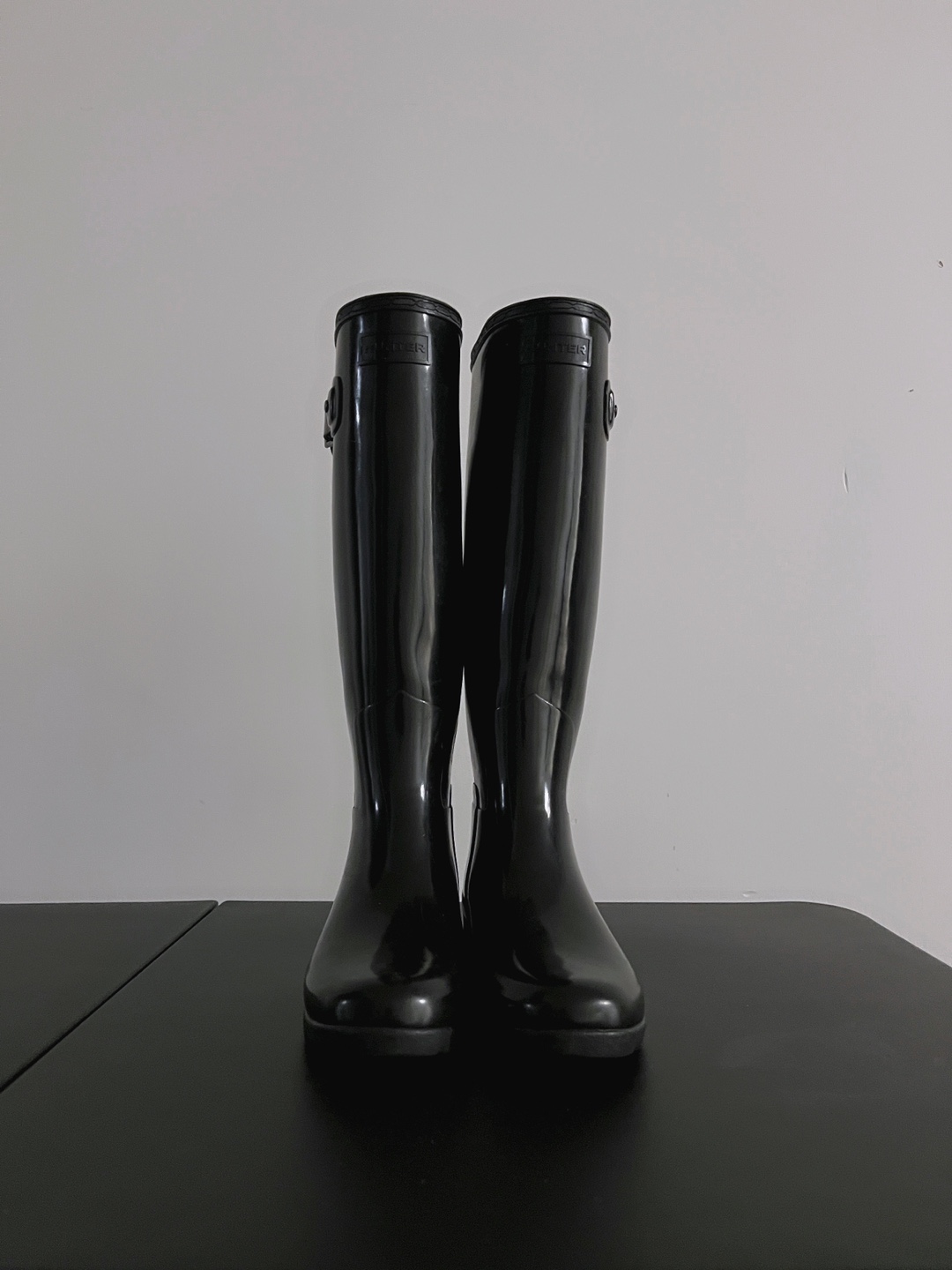 Hunter Original Gloss Refined Tall Boots - US Size 5 - photo 2