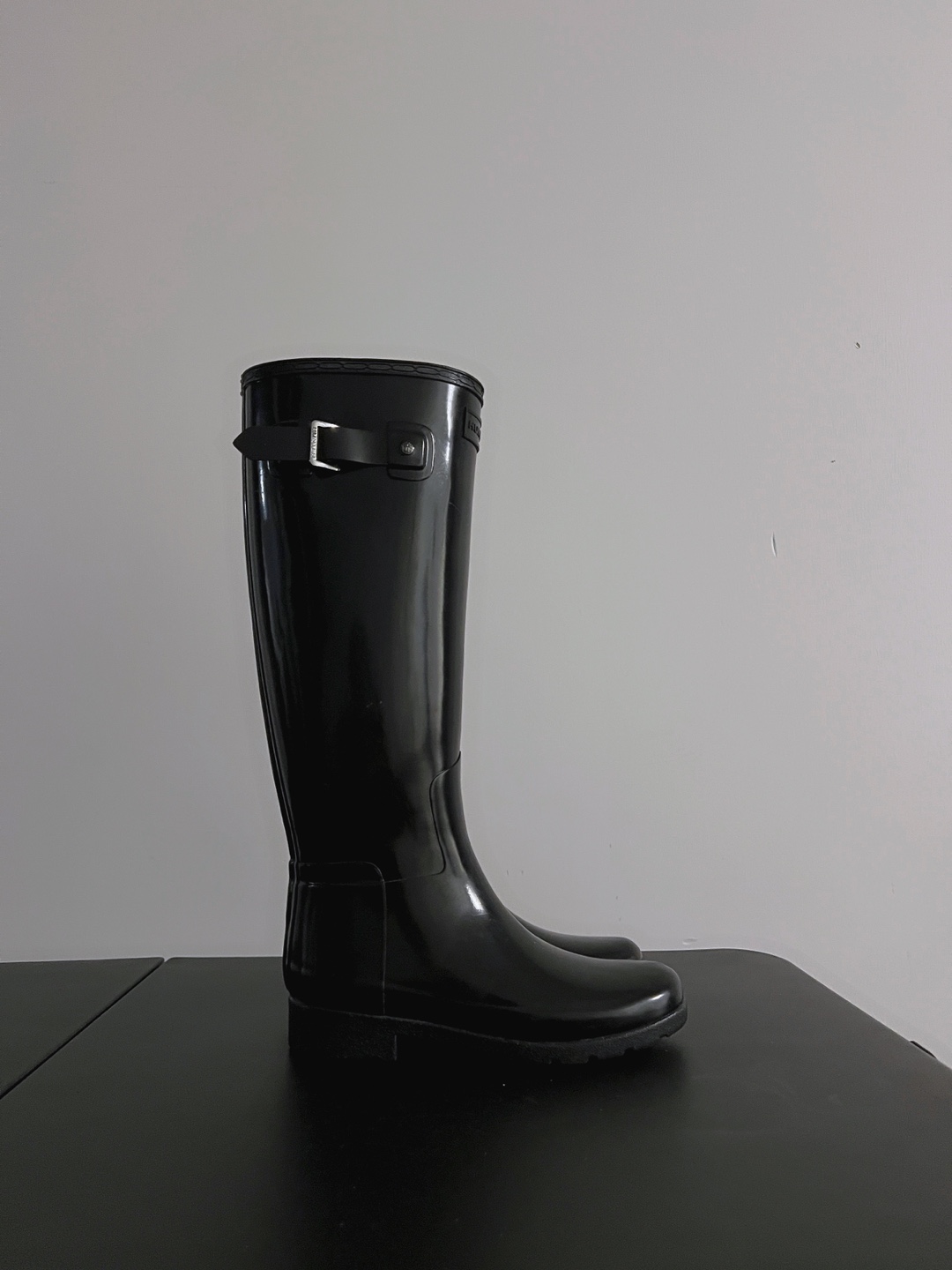 Hunter Original Gloss Refined Tall Boots - US Size 5 - photo 3