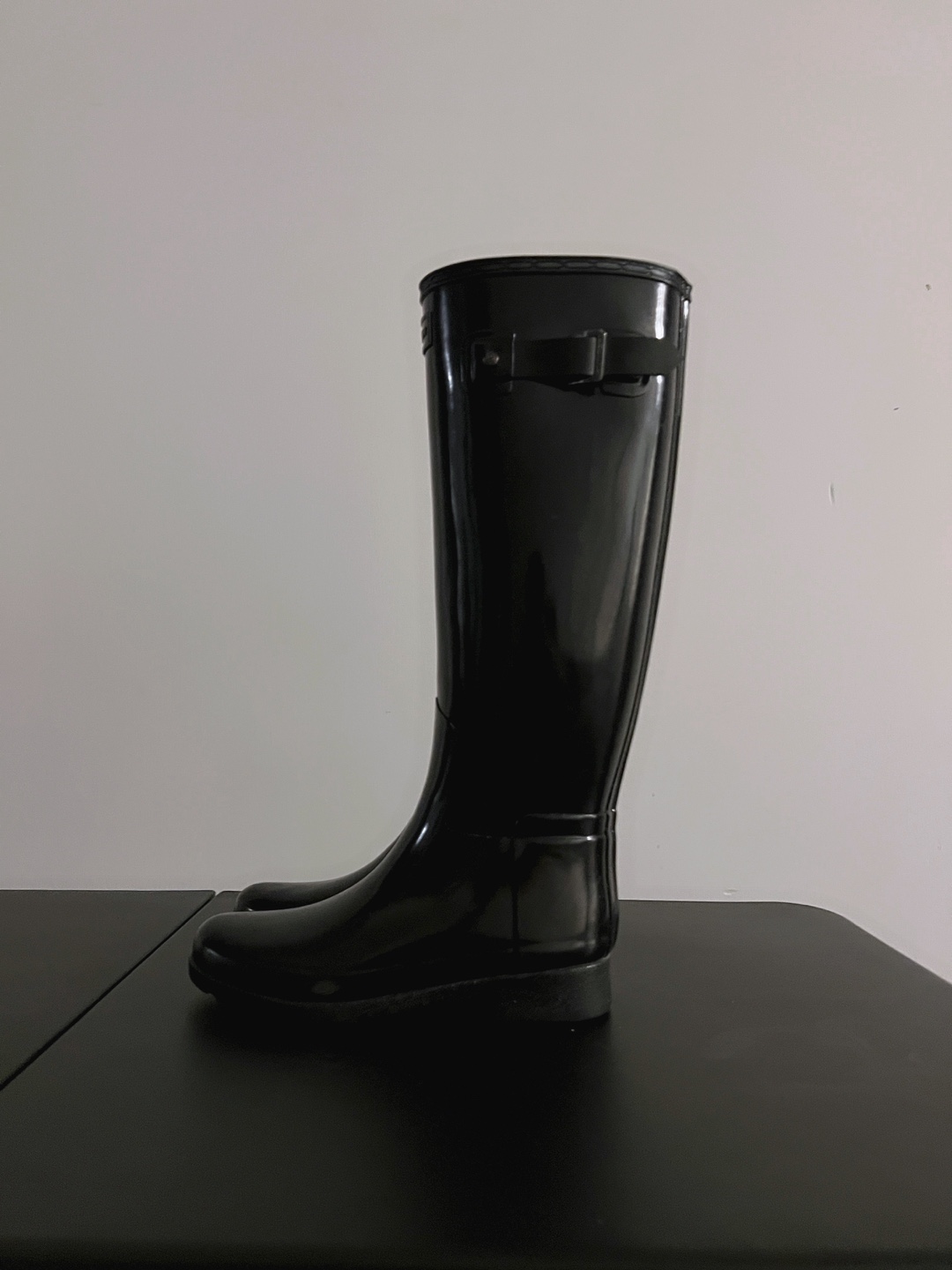 Hunter Original Gloss Refined Tall Boots - US Size 5 - photo 4