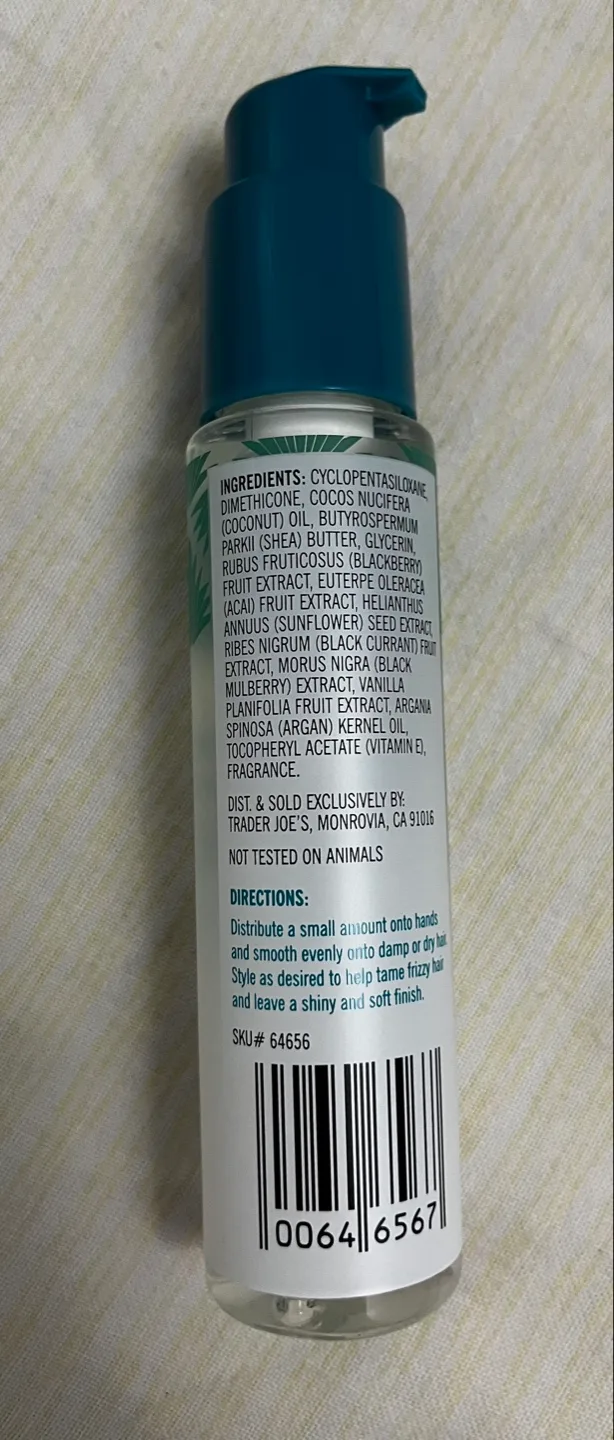 Trader Joe's Shea Butter & Coconut Oil Hair Serum image indicator(2)