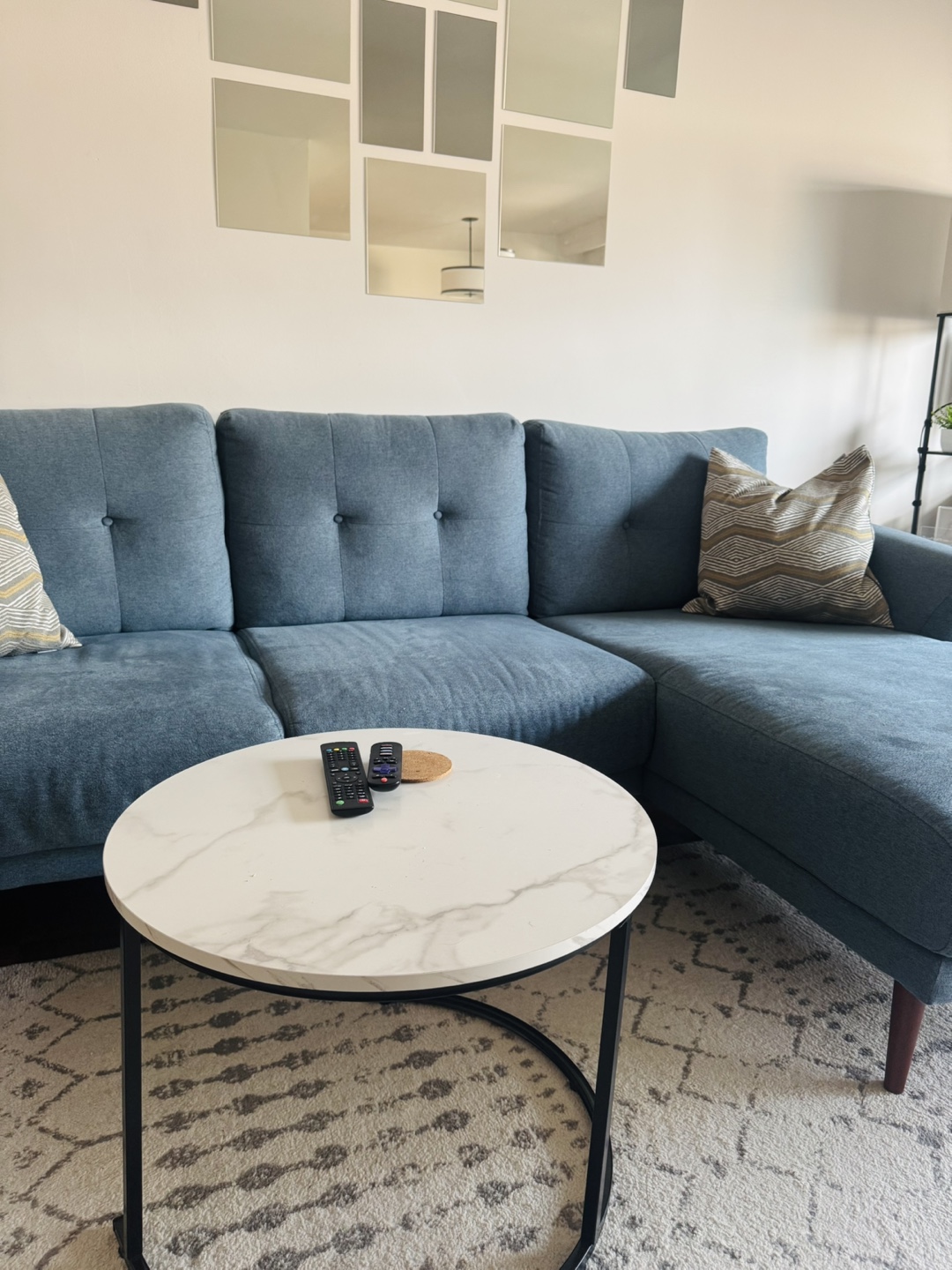 Blue Sectional Sofa/Couch - Leon’s