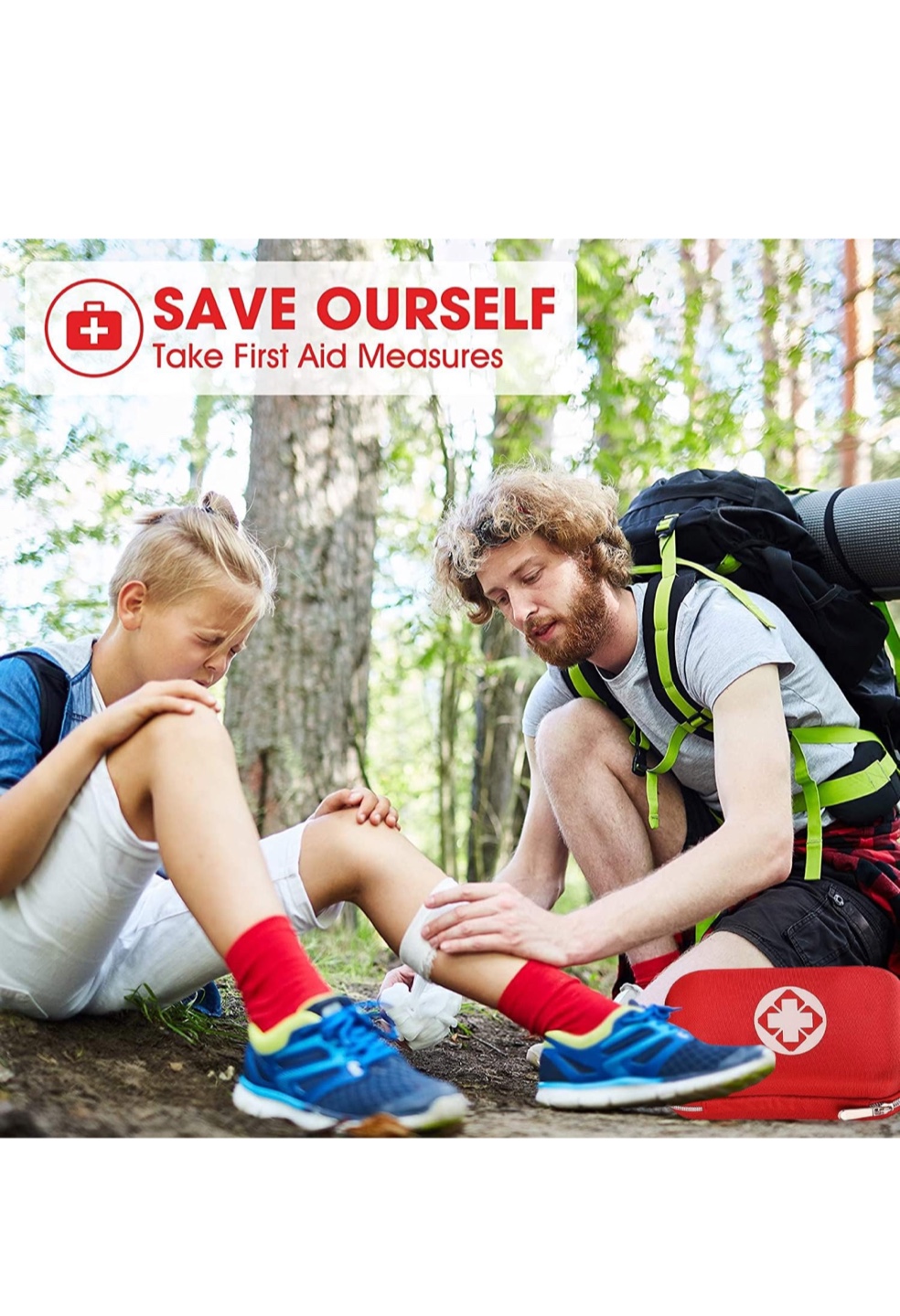 First Aid Kit 200pcs, First Aid Kit for Family Emergency Care. - photo 4