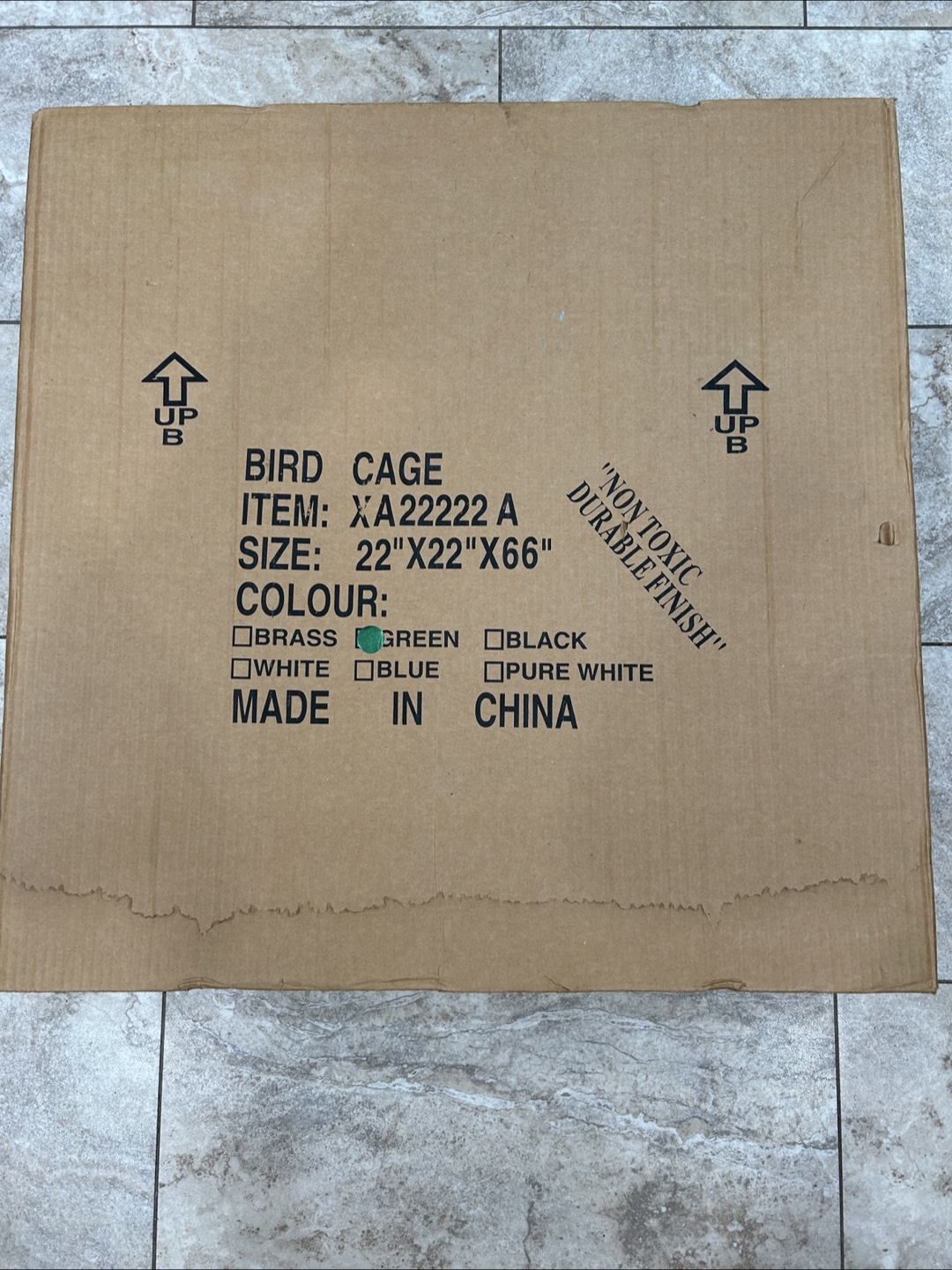 Green Bird Cage - photo 4